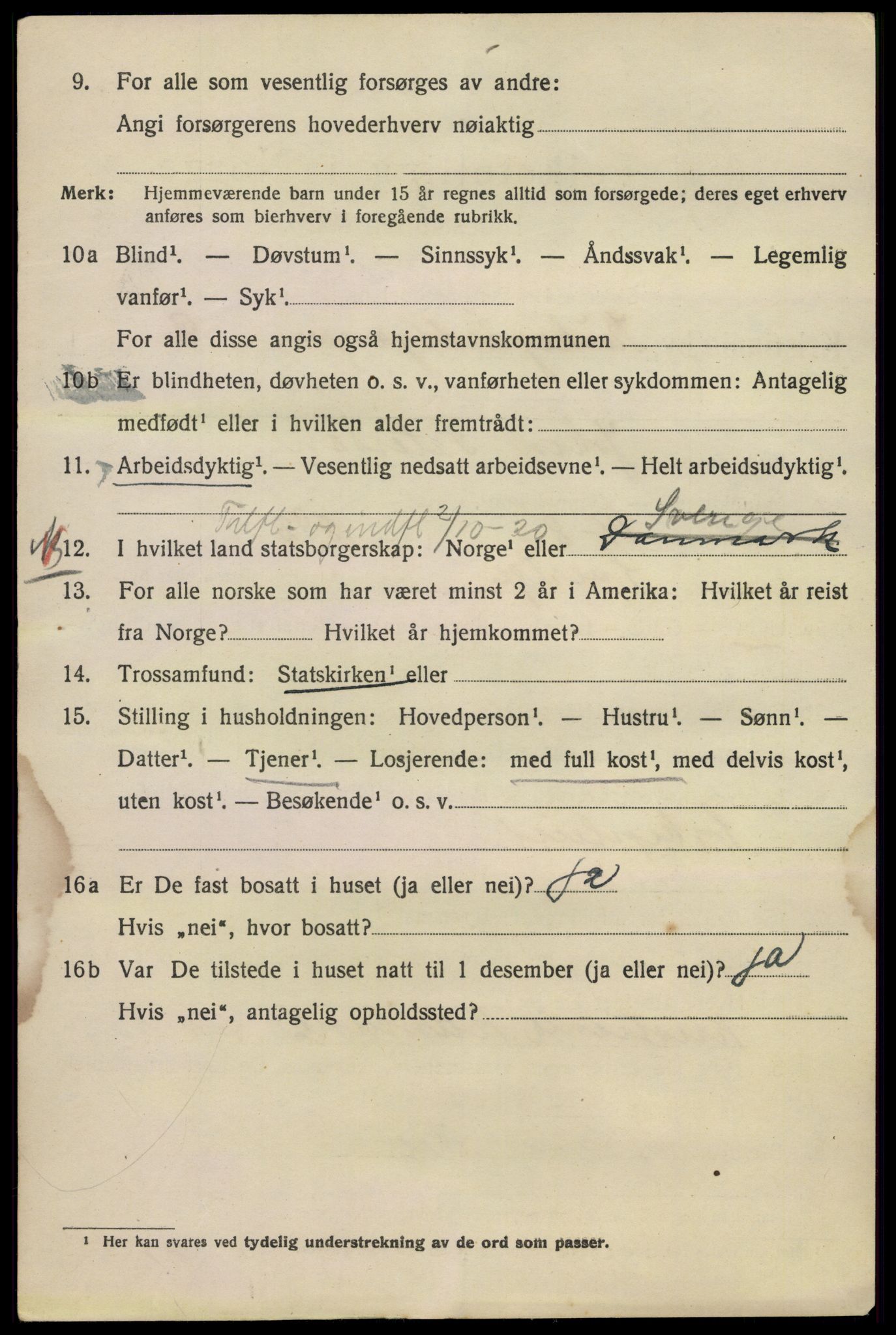 SAO, 1920 census for Kristiania, 1920, p. 333368