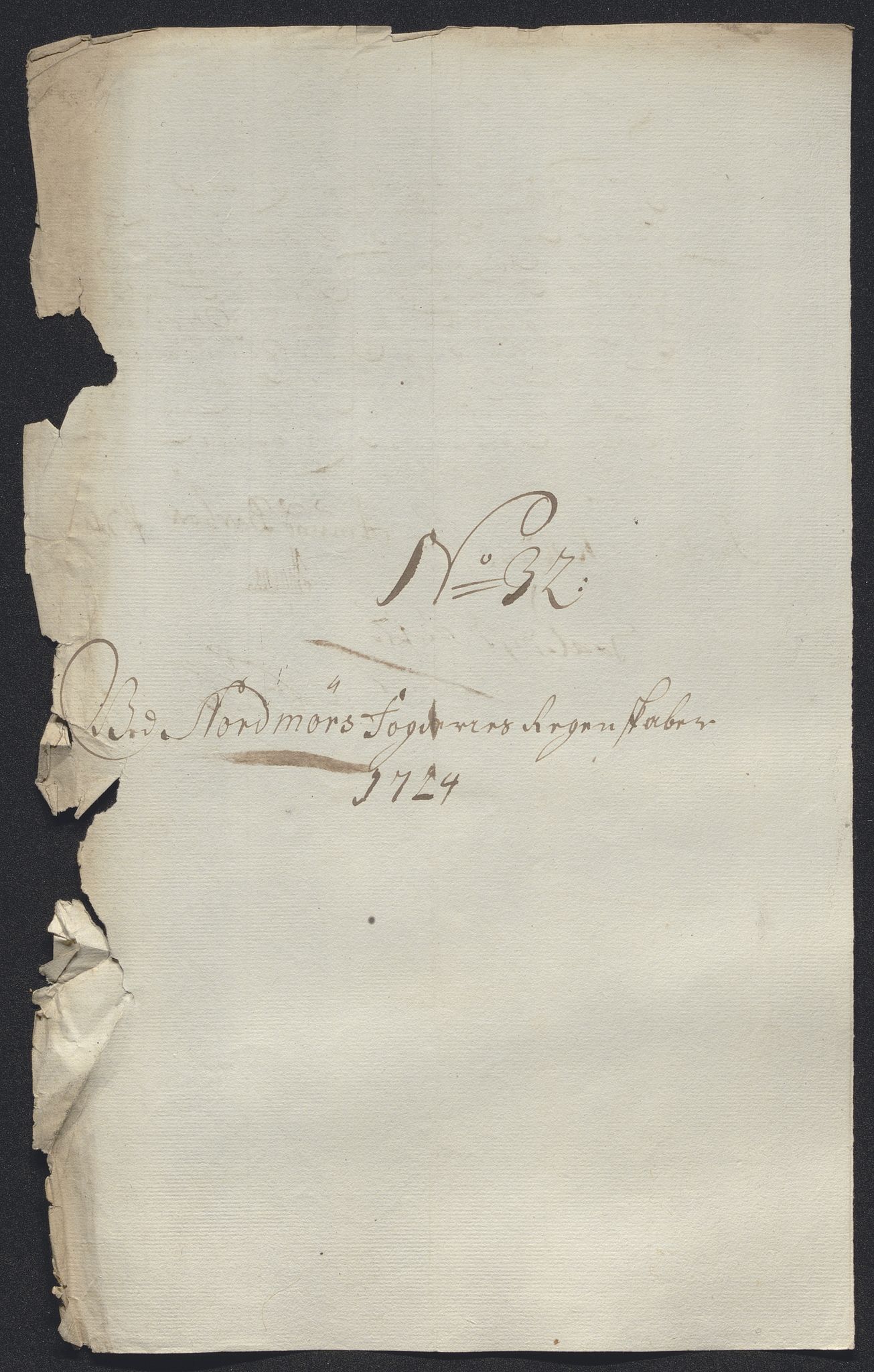 Rentekammeret inntil 1814, Reviderte regnskaper, Fogderegnskap, RA/EA-4092/R56/L3757: Fogderegnskap Nordmøre, 1724, p. 248