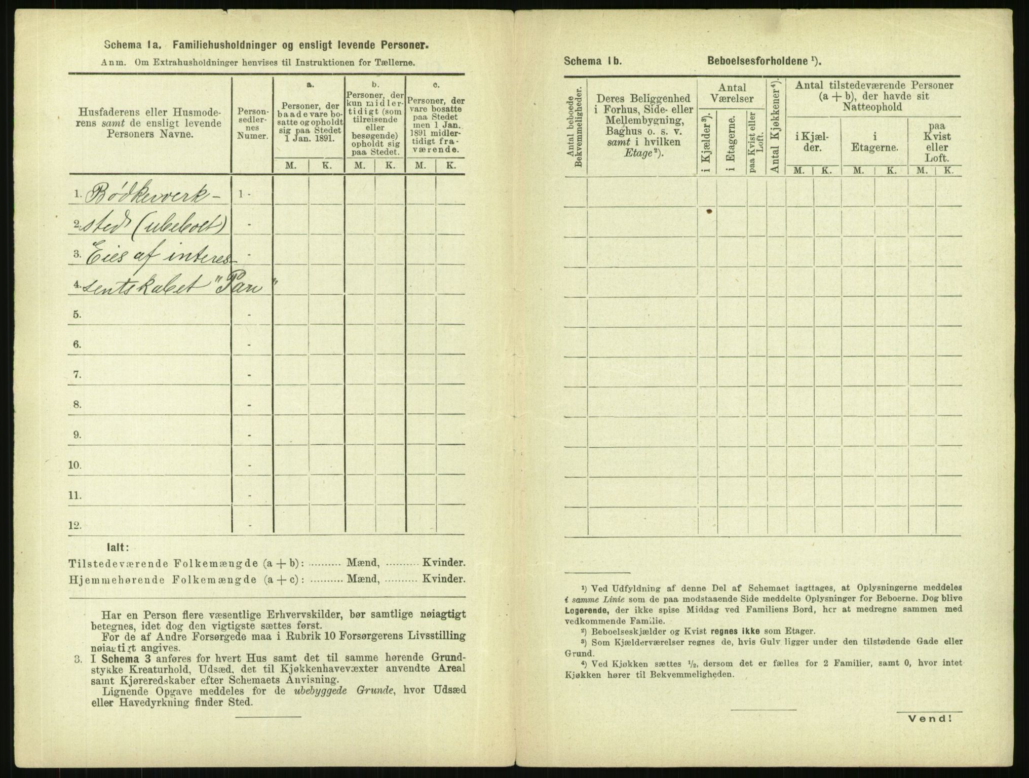 RA, 1891 census for 0301 Kristiania, 1891, p. 105570