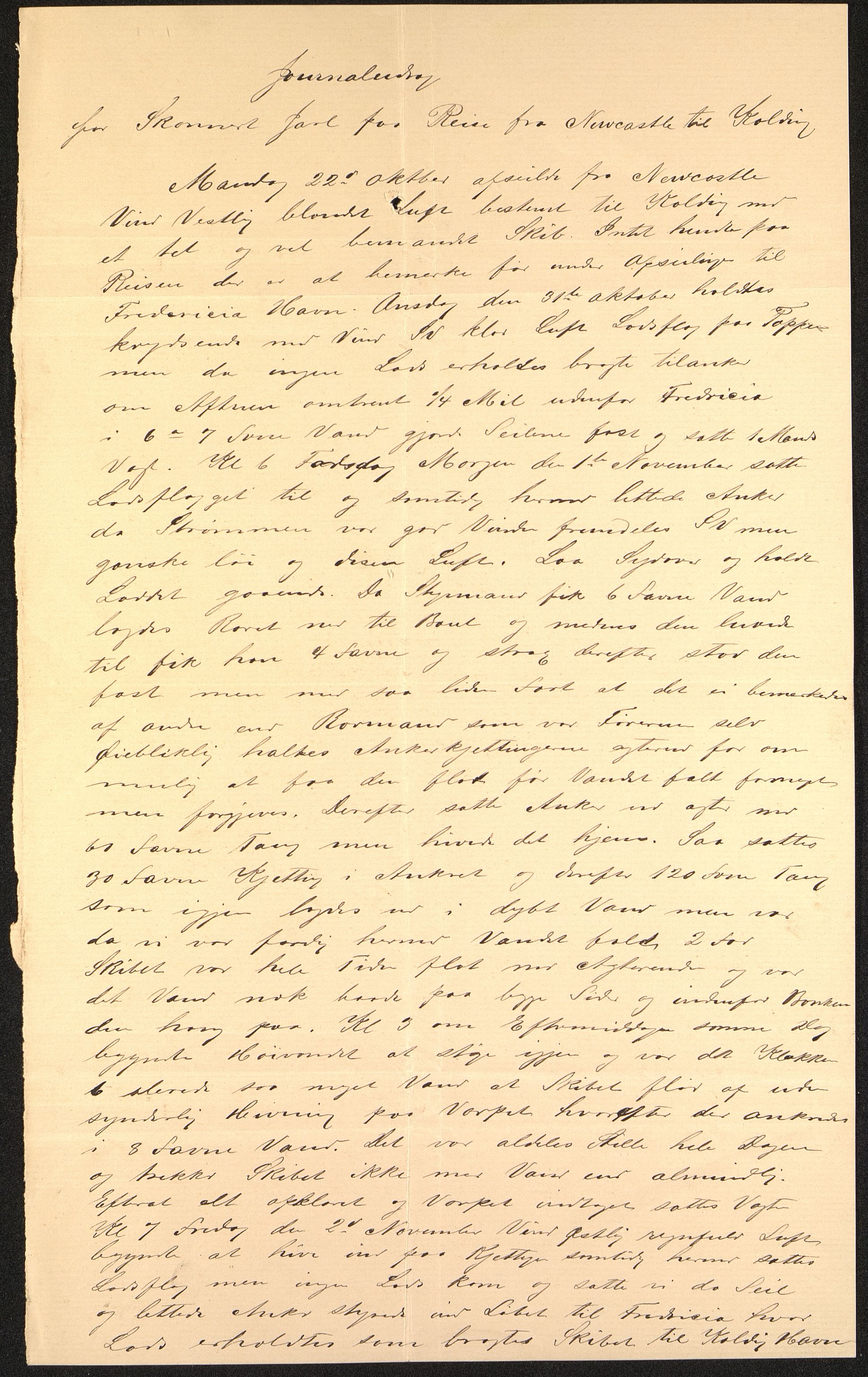 Pa 63 - Østlandske skibsassuranceforening, VEMU/A-1079/G/Ga/L0018/0007: Havaridokumenter / Leif, Jarl, Insulan, Norrøna, Nordstjernen, 1885, p. 7