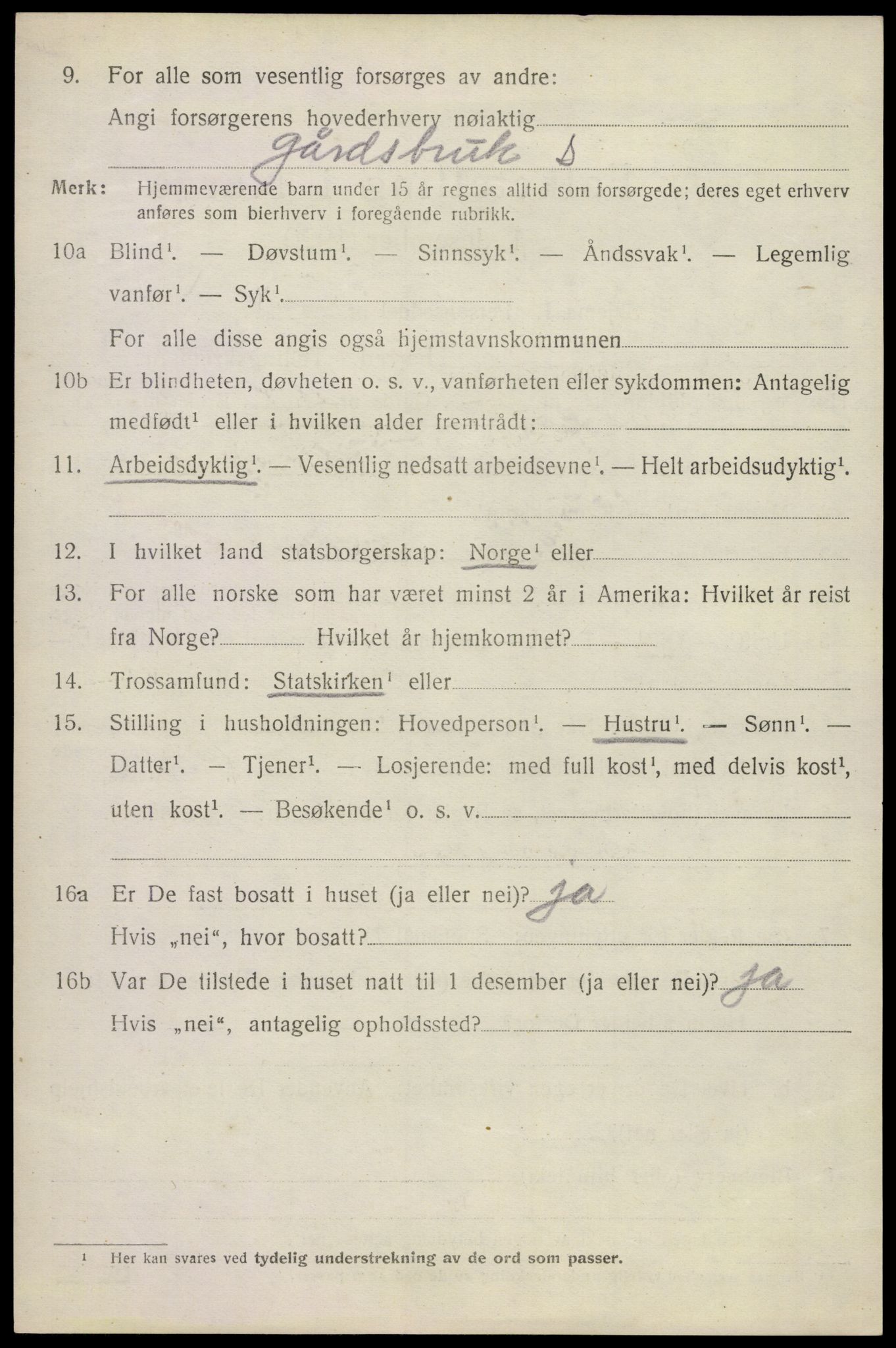 SAKO, 1920 census for Sem, 1920, p. 7856