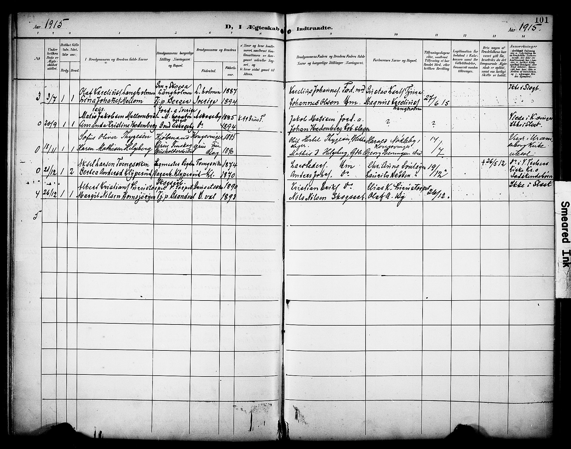 Grue prestekontor, AV/SAH-PREST-036/H/Ha/Haa/L0014: Parish register (official) no. 14, 1898-1915, p. 101