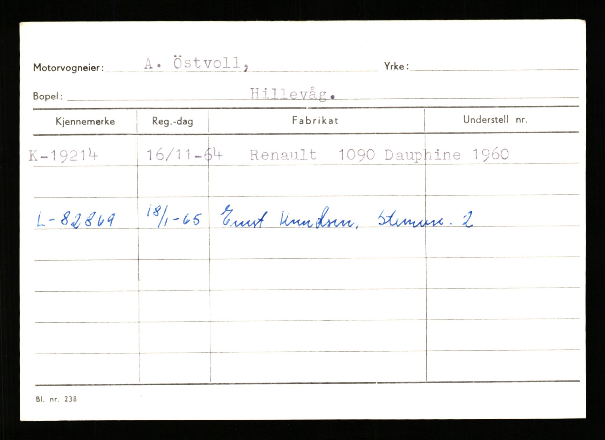 Stavanger trafikkstasjon, AV/SAST-A-101942/0/G/L0004: Registreringsnummer: 15497 - 22957, 1930-1971, p. 1575