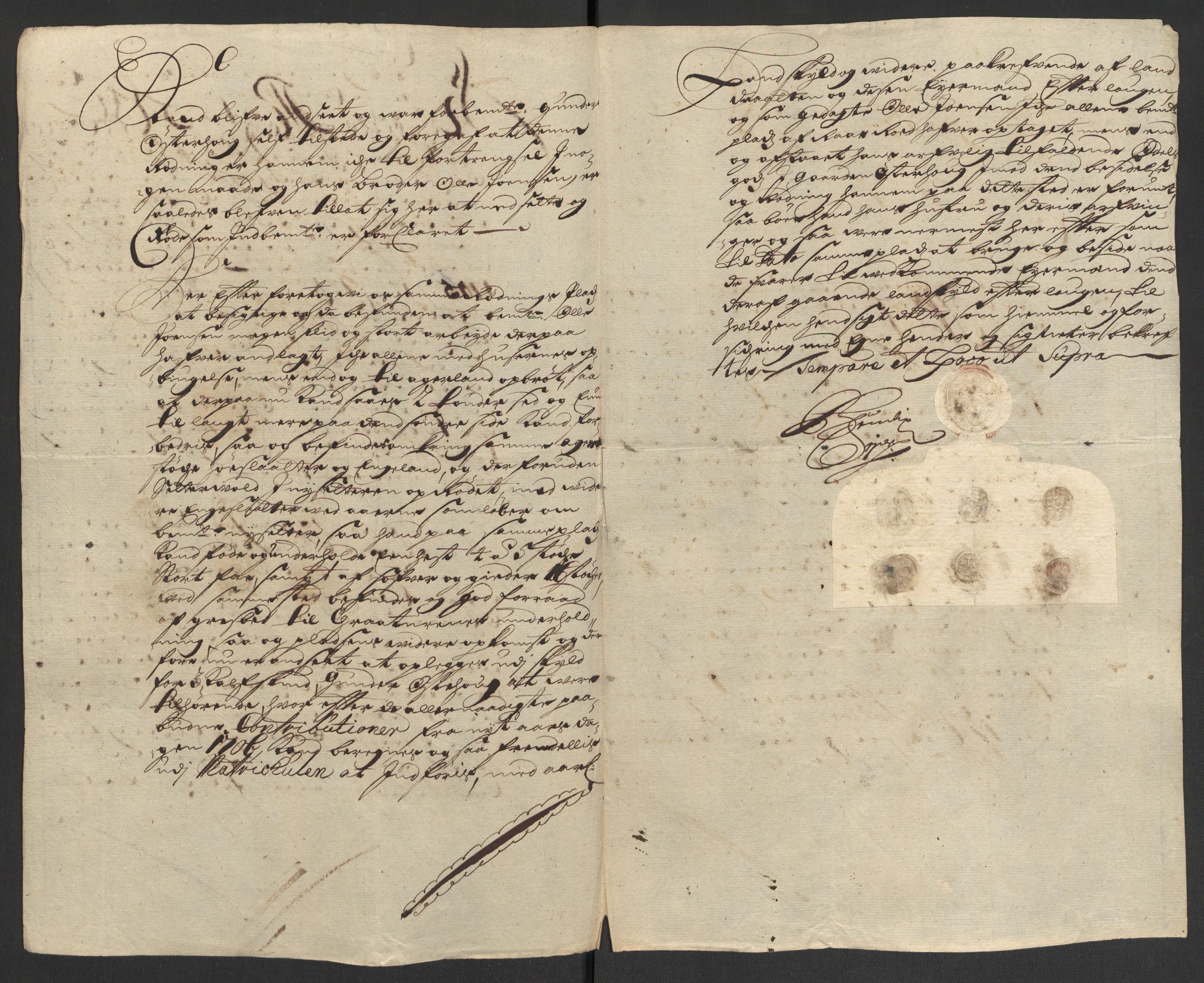 Rentekammeret inntil 1814, Reviderte regnskaper, Fogderegnskap, AV/RA-EA-4092/R13/L0843: Fogderegnskap Solør, Odal og Østerdal, 1705-1706, p. 399