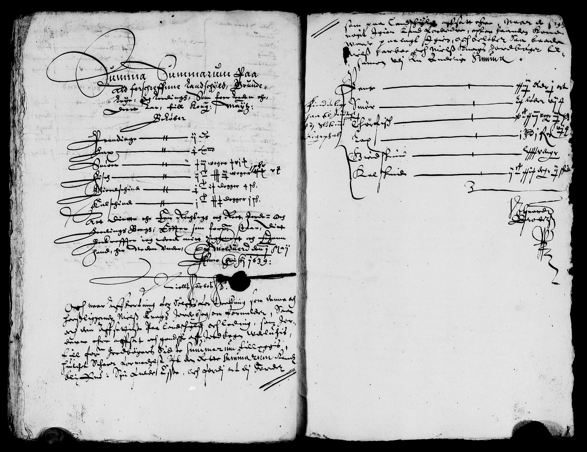 Rentekammeret inntil 1814, Reviderte regnskaper, Lensregnskaper, AV/RA-EA-5023/R/Rb/Rbt/L0081: Bergenhus len, 1638-1639