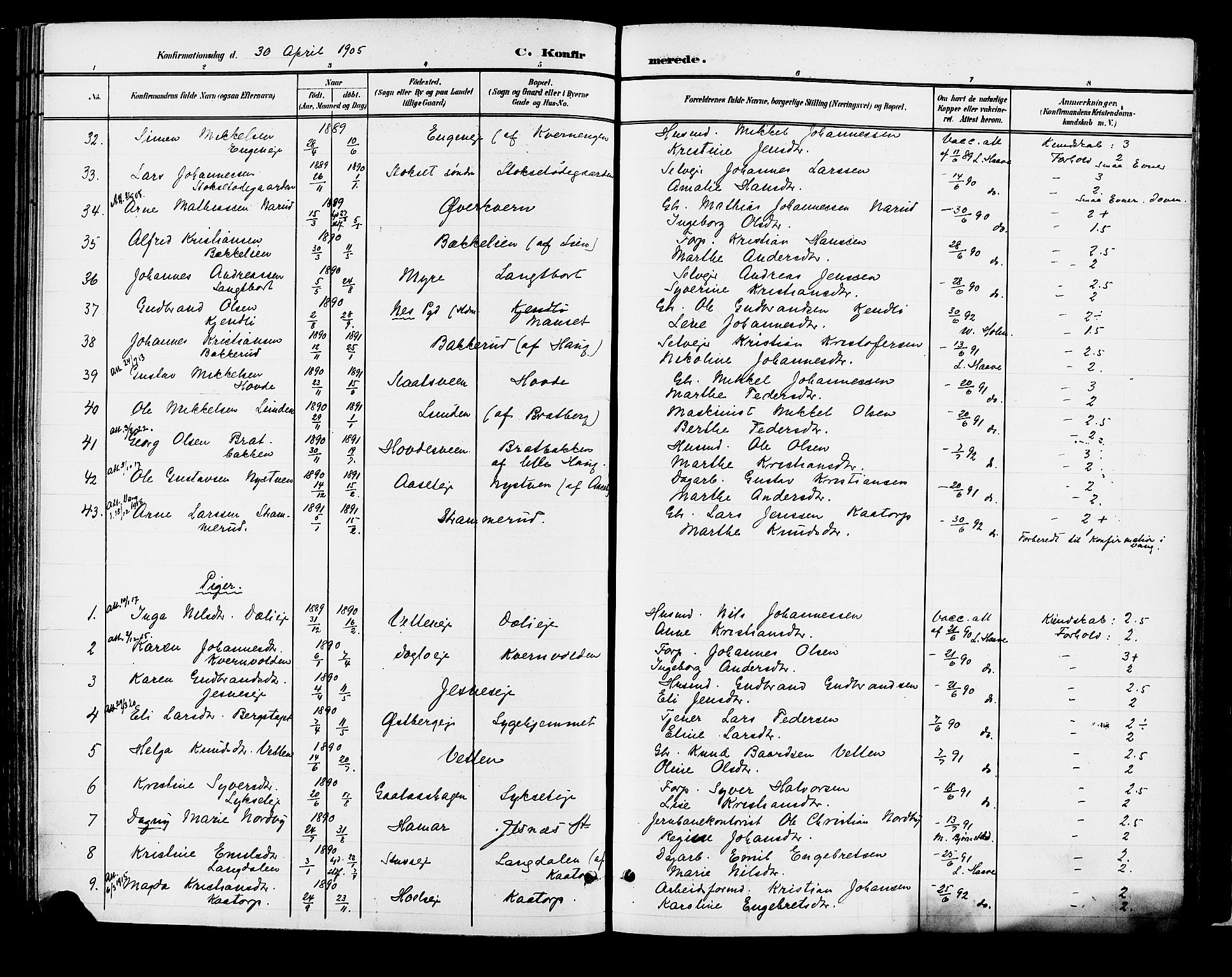 Vang prestekontor, Hedmark, AV/SAH-PREST-008/H/Ha/Haa/L0018B: Parish register (official) no. 18B, 1880-1906