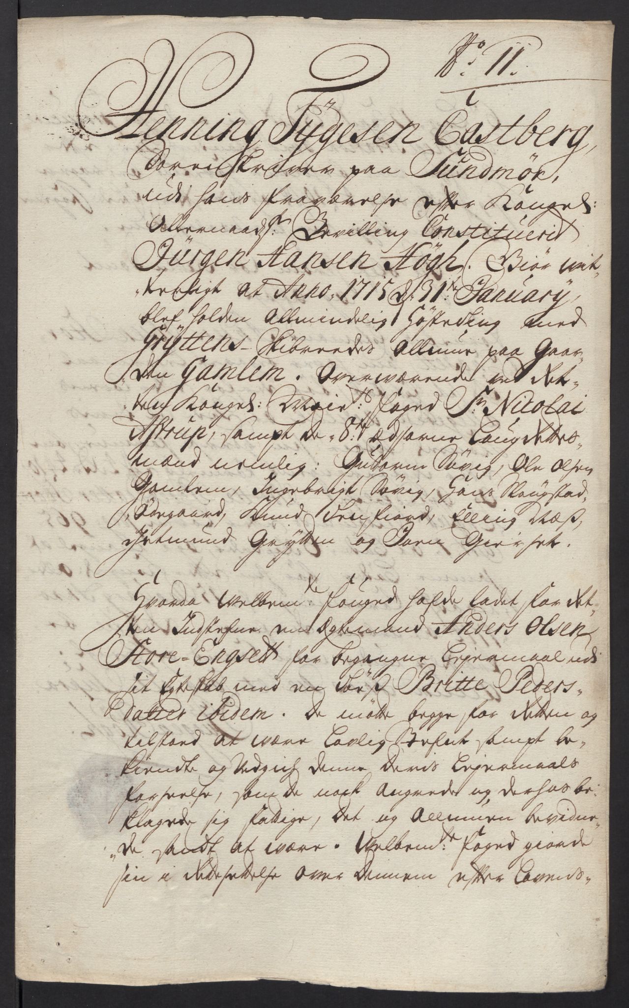 Rentekammeret inntil 1814, Reviderte regnskaper, Fogderegnskap, AV/RA-EA-4092/R54/L3567: Fogderegnskap Sunnmøre, 1715, p. 168