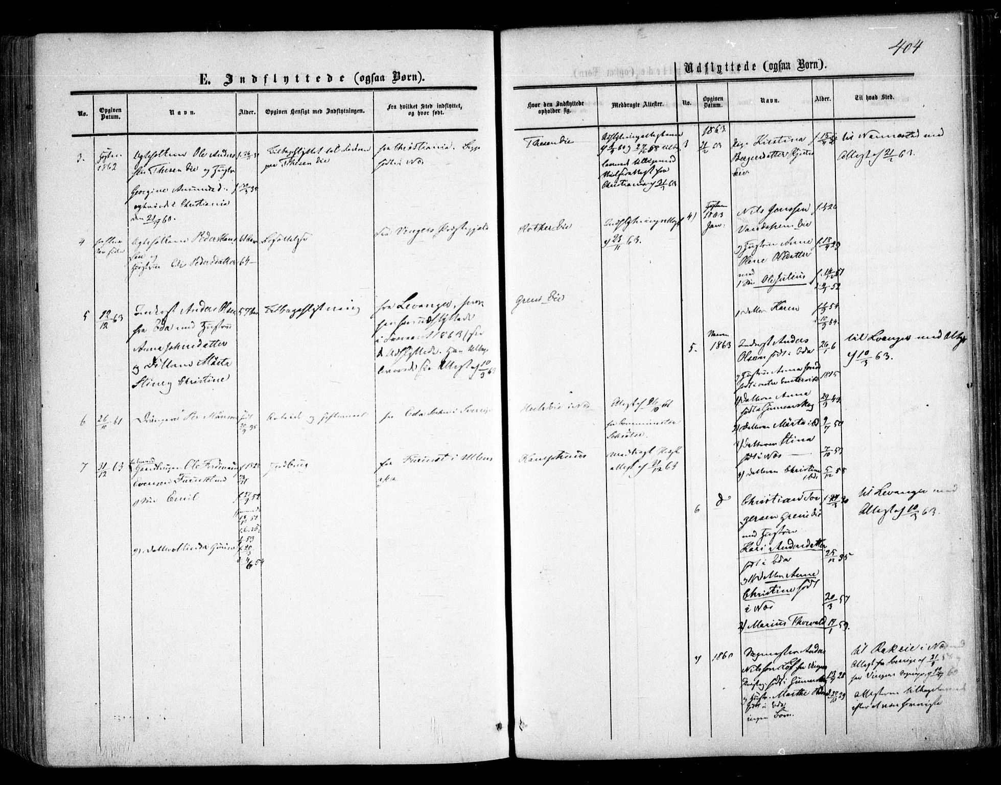 Nes prestekontor Kirkebøker, AV/SAO-A-10410/F/Fa/L0008: Parish register (official) no. I 8, 1859-1874, p. 404