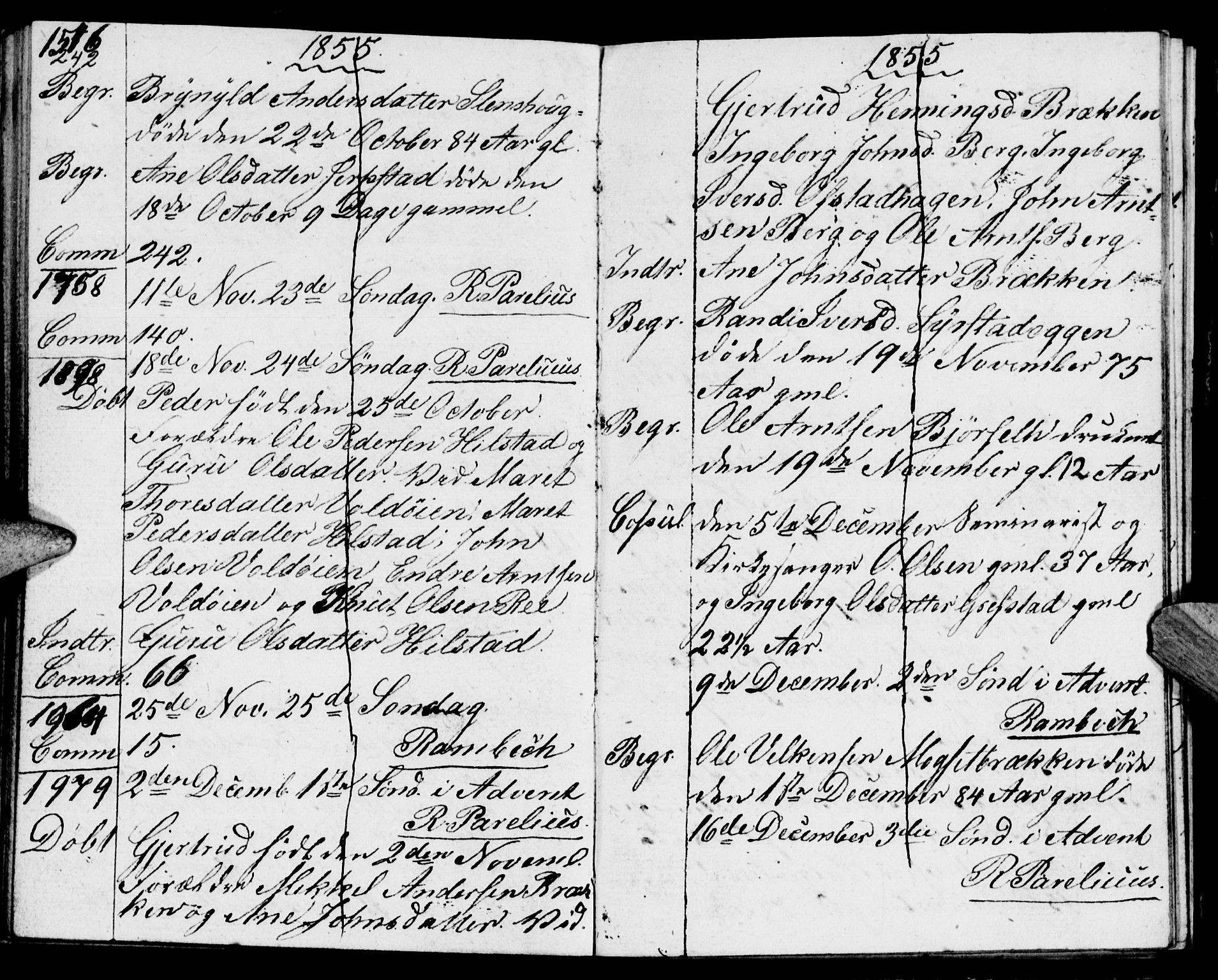 Meldal sokneprestkontor, AV/SAT-A-1123/1/I/I1/I1f/L0008: Parish register draft no. 672I1F, 1827-1866