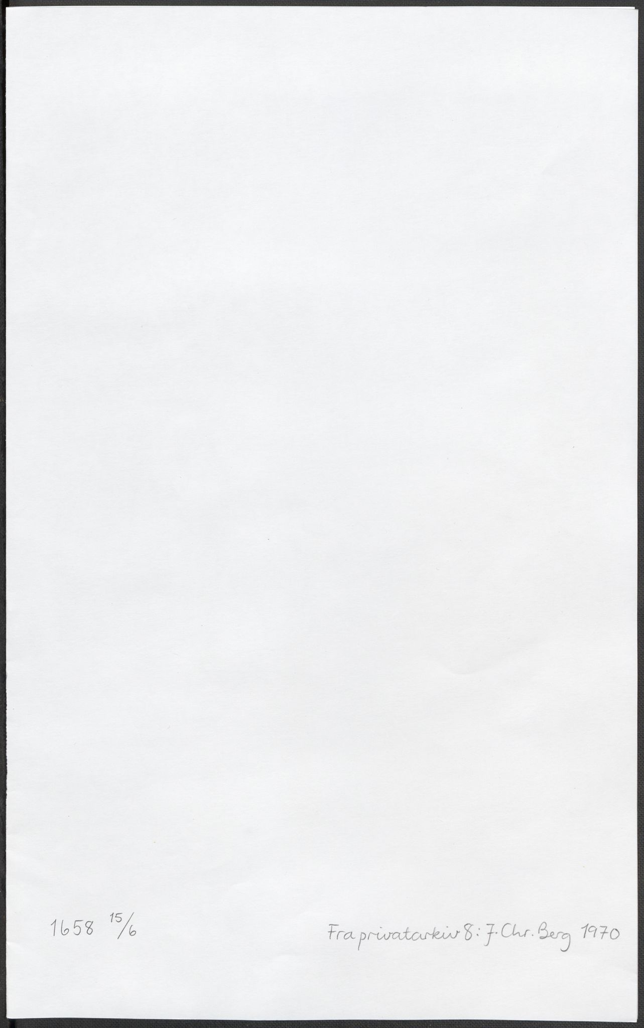 Riksarkivets diplomsamling, AV/RA-EA-5965/F15/L0024: Prestearkiv - Vestfold, 1619-1681, p. 184