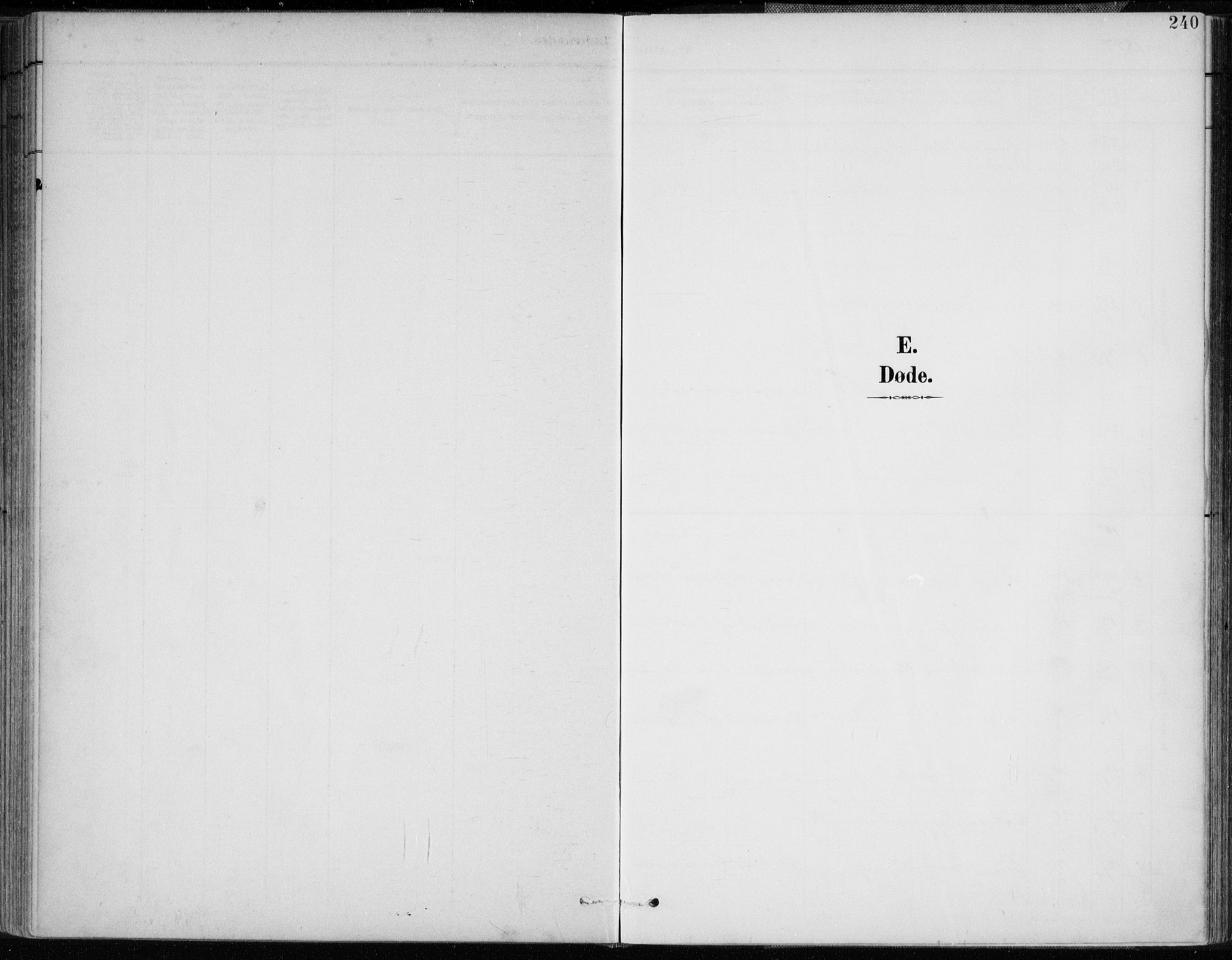 Oddernes sokneprestkontor, SAK/1111-0033/F/Fa/Faa/L0010: Parish register (official) no. A 10, 1897-1911, p. 240