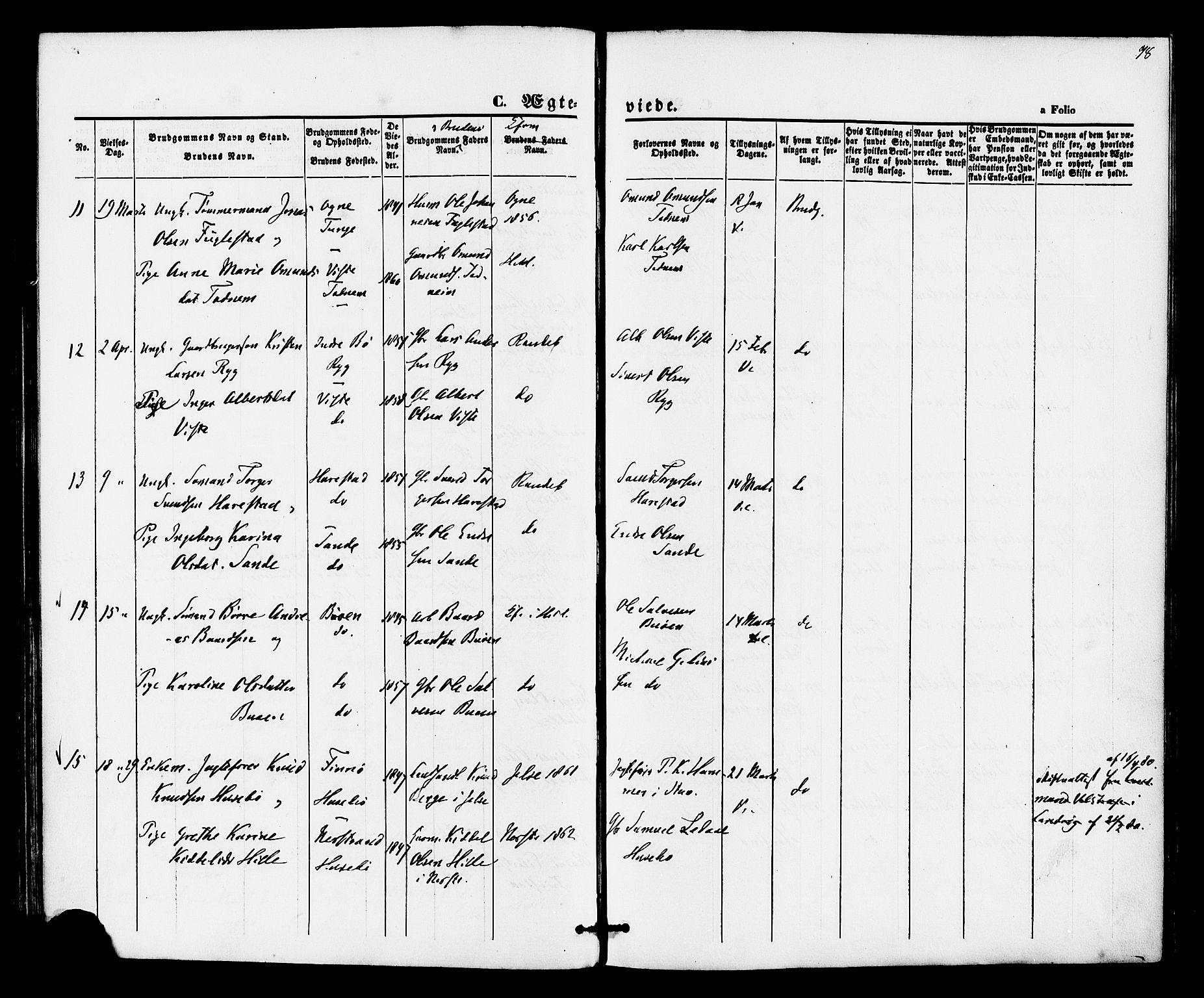 Hetland sokneprestkontor, AV/SAST-A-101826/30/30BA/L0005: Parish register (official) no. A 5, 1869-1884, p. 78