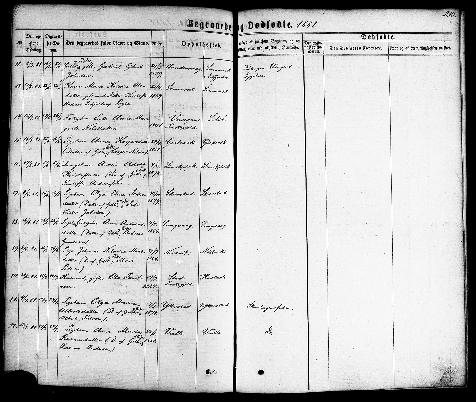 Ministerialprotokoller, klokkerbøker og fødselsregistre - Nordland, AV/SAT-A-1459/872/L1034: Parish register (official) no. 872A09, 1864-1884, p. 295