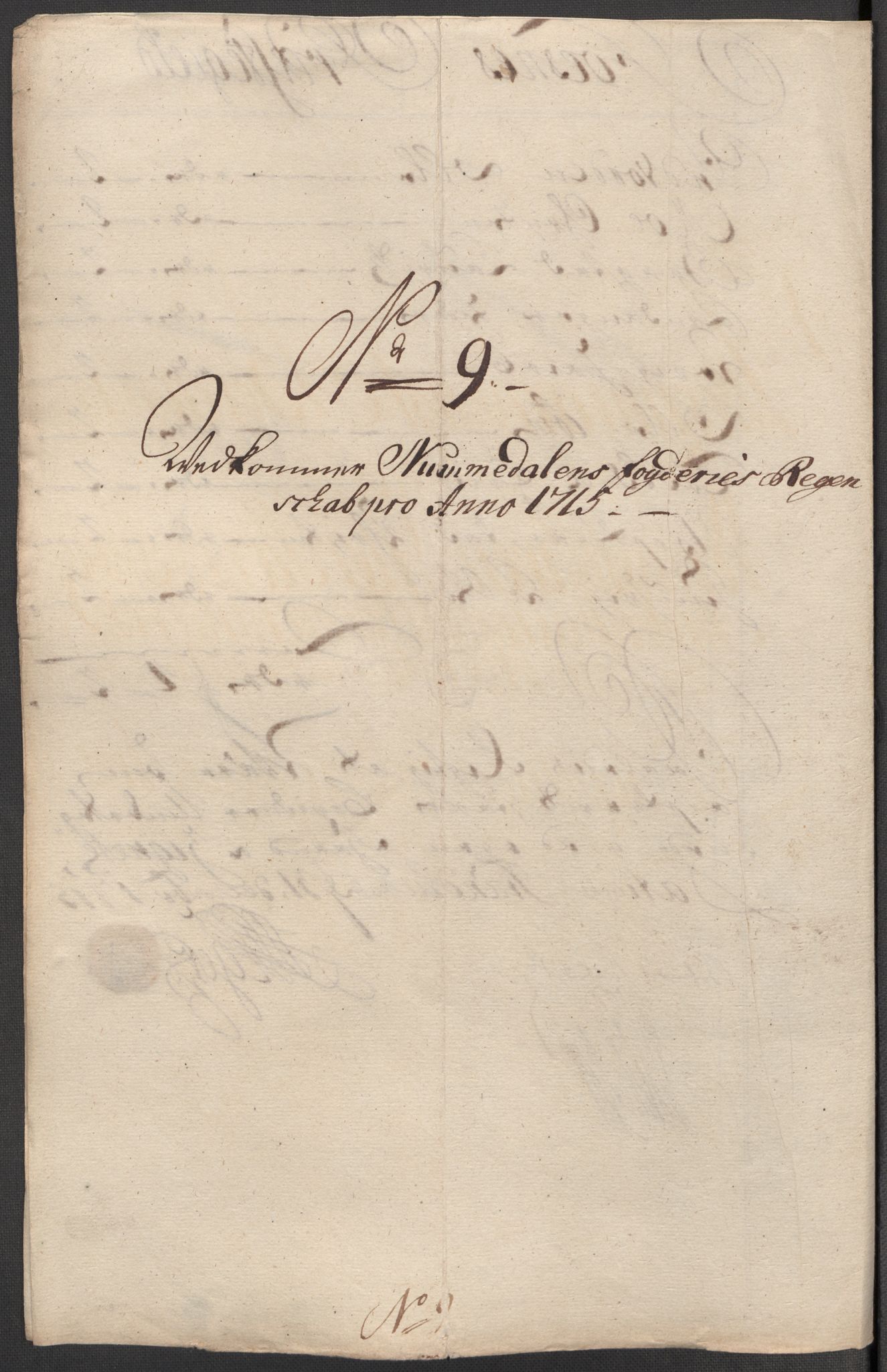 Rentekammeret inntil 1814, Reviderte regnskaper, Fogderegnskap, AV/RA-EA-4092/R64/L4436: Fogderegnskap Namdal, 1715, p. 132