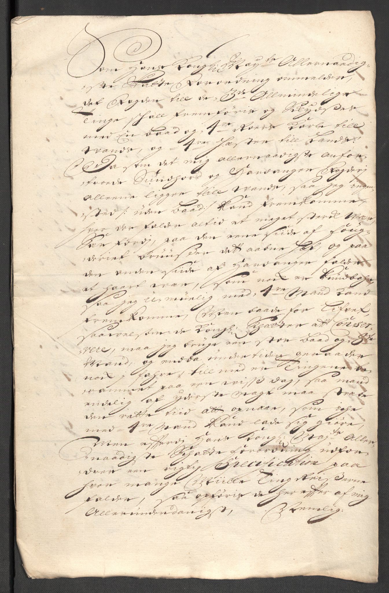 Rentekammeret inntil 1814, Reviderte regnskaper, Fogderegnskap, AV/RA-EA-4092/R48/L2981: Fogderegnskap Sunnhordland og Hardanger, 1703, p. 253