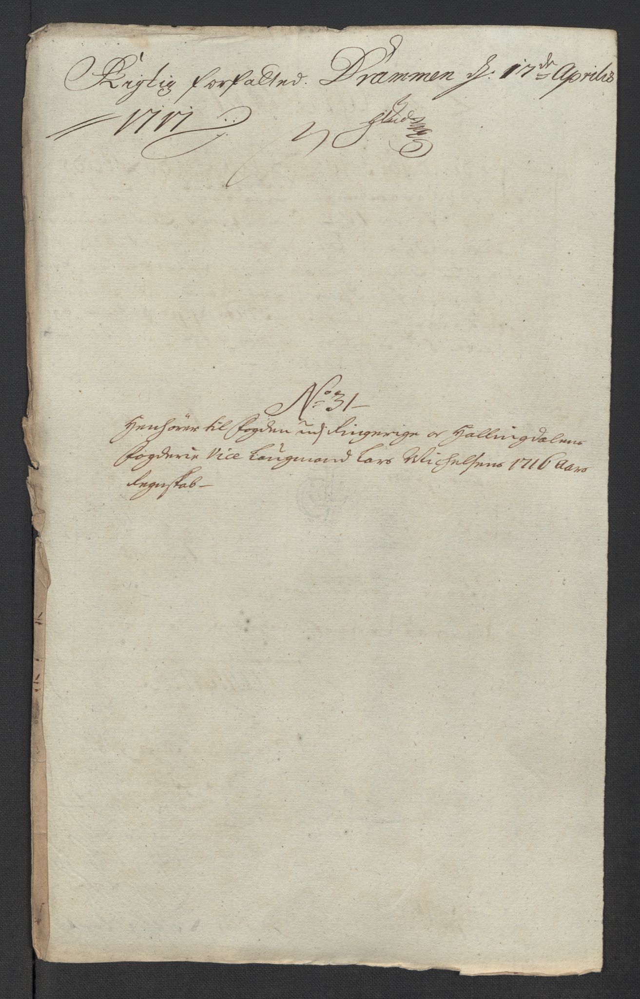 Rentekammeret inntil 1814, Reviderte regnskaper, Fogderegnskap, AV/RA-EA-4092/R23/L1474: Fogderegnskap Ringerike og Hallingdal, 1716, p. 207