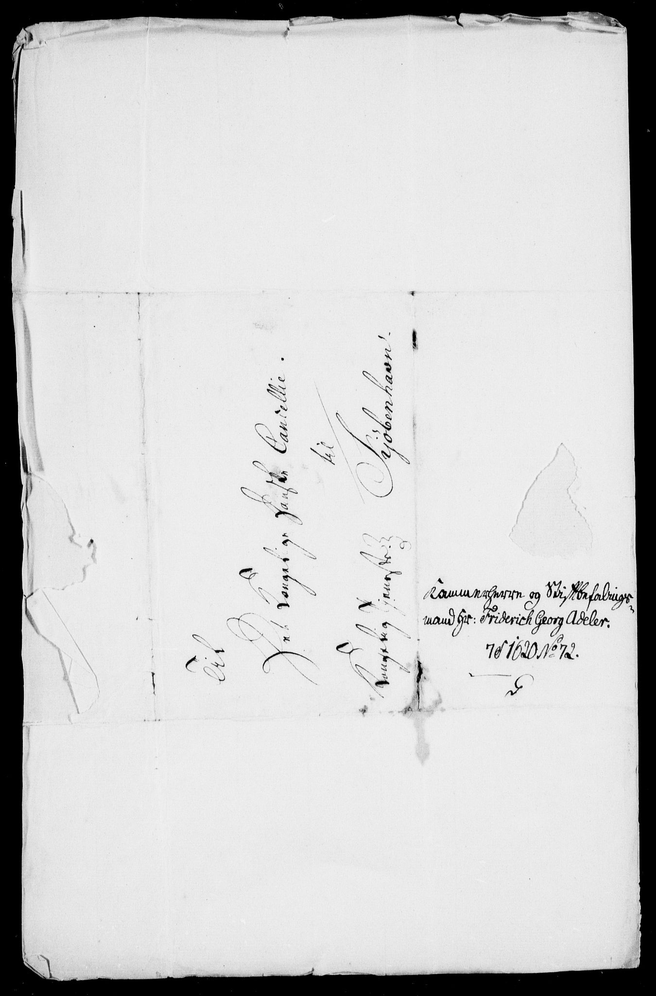 Danske Kanselli, Skapsaker, AV/RA-EA-4061/F/L0101: Skap 16, pakke 7 VII, 1787, p. 1197