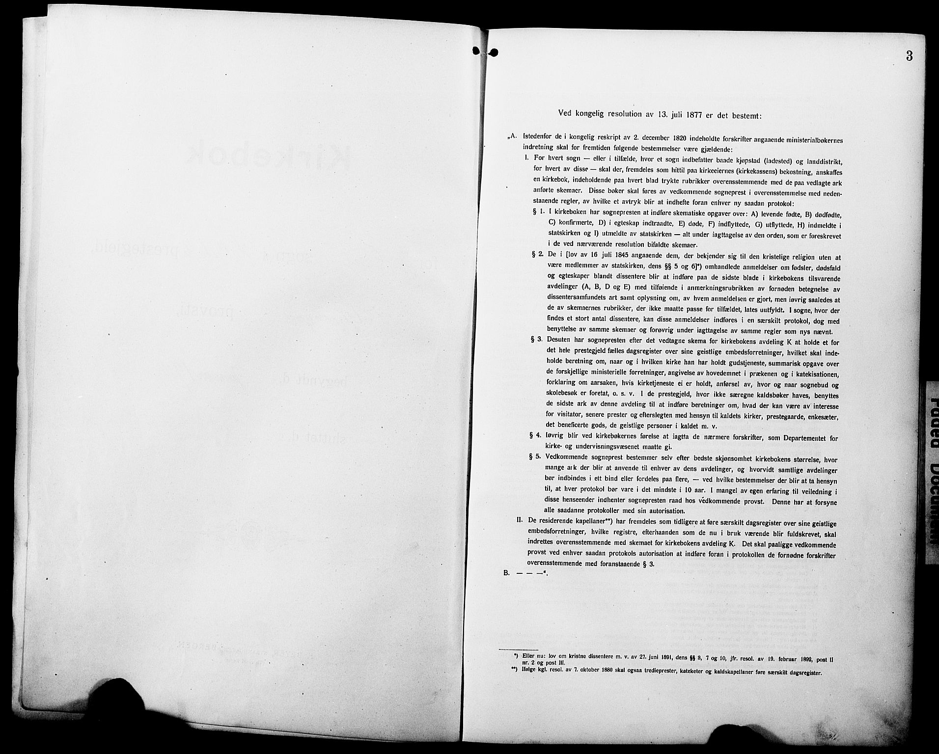 Hyllestad sokneprestembete, SAB/A-80401: Parish register (copy) no. C 4, 1914-1927, p. 3