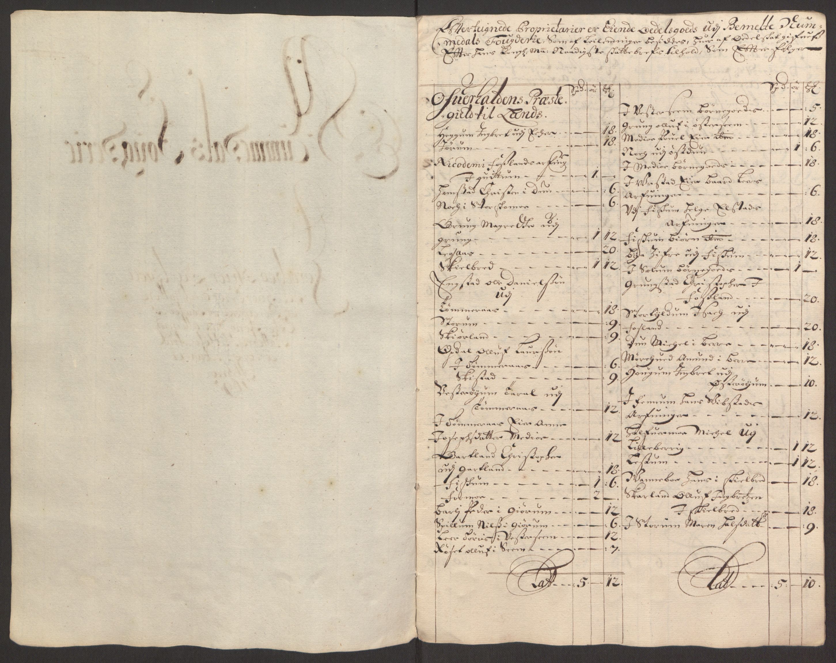 Rentekammeret inntil 1814, Reviderte regnskaper, Fogderegnskap, AV/RA-EA-4092/R64/L4424: Fogderegnskap Namdal, 1692-1695, p. 470