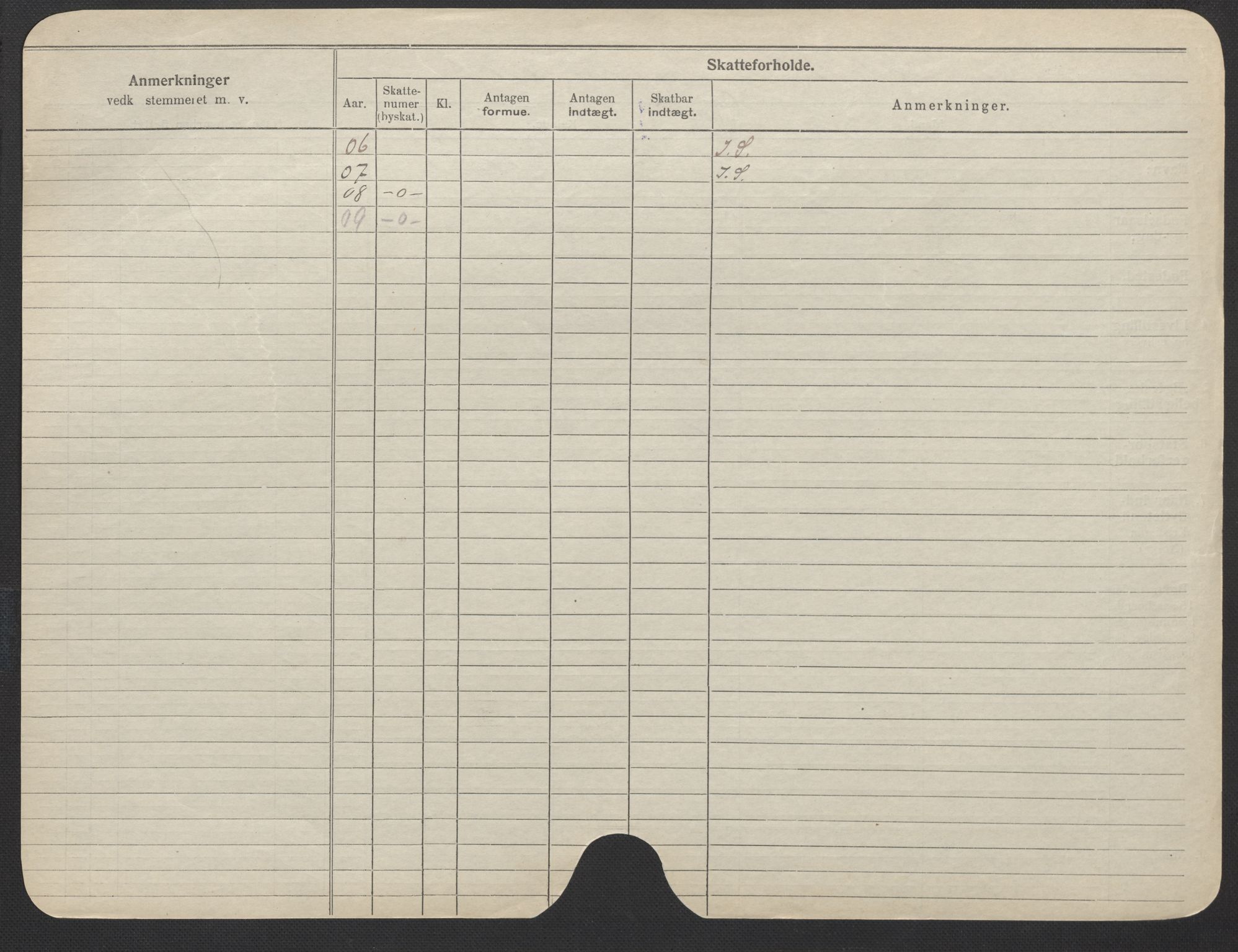 Oslo folkeregister, Registerkort, AV/SAO-A-11715/F/Fa/Fac/L0021: Kvinner, 1906-1914, p. 278b