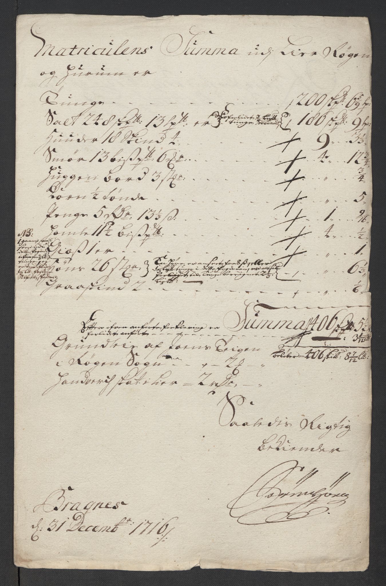 Rentekammeret inntil 1814, Reviderte regnskaper, Fogderegnskap, RA/EA-4092/R31/L1710: Fogderegnskap Hurum, Røyken, Eiker, Lier og Buskerud, 1715-1716, p. 311