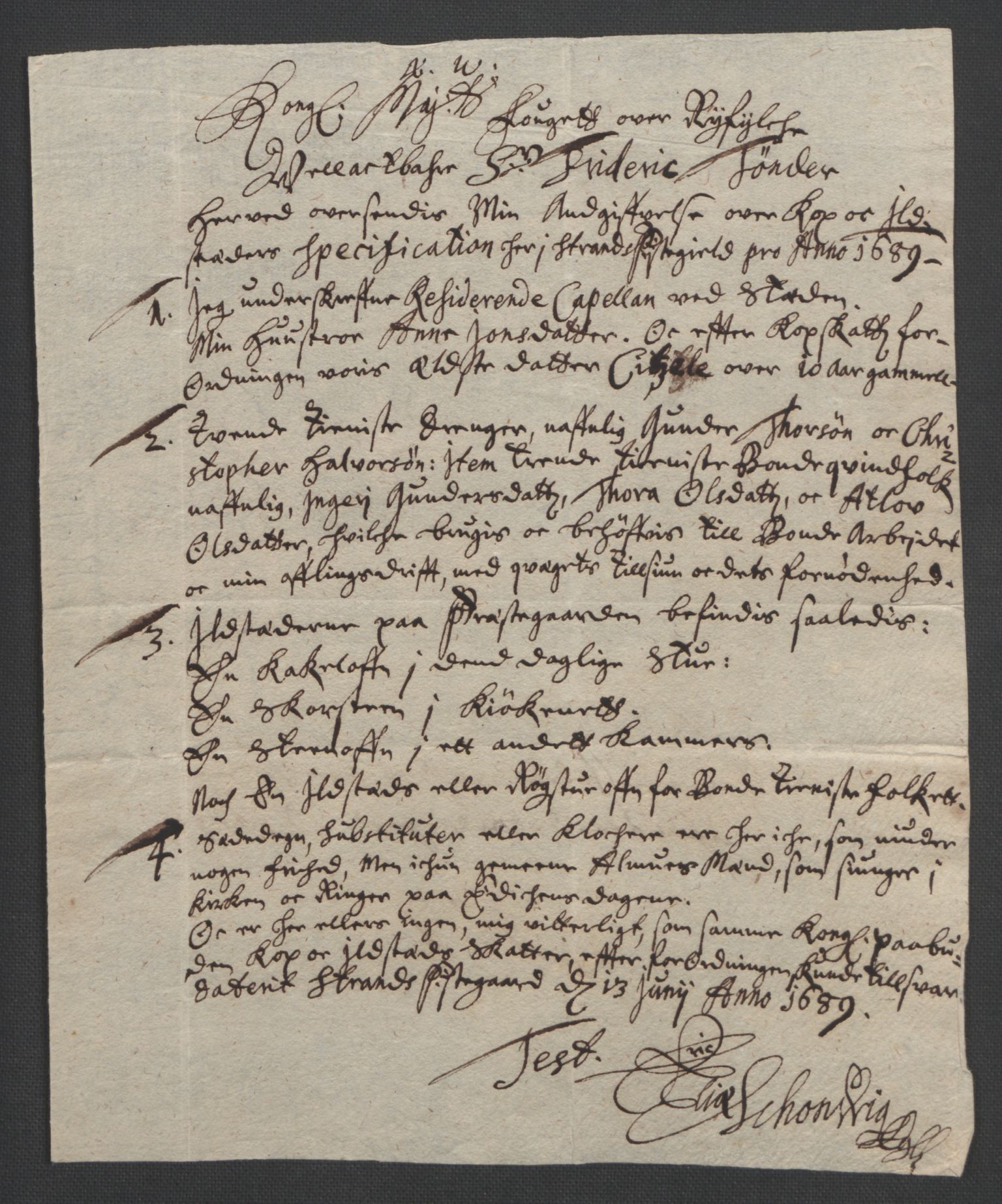 Rentekammeret inntil 1814, Reviderte regnskaper, Fogderegnskap, AV/RA-EA-4092/R47/L2856: Fogderegnskap Ryfylke, 1689-1693, p. 68