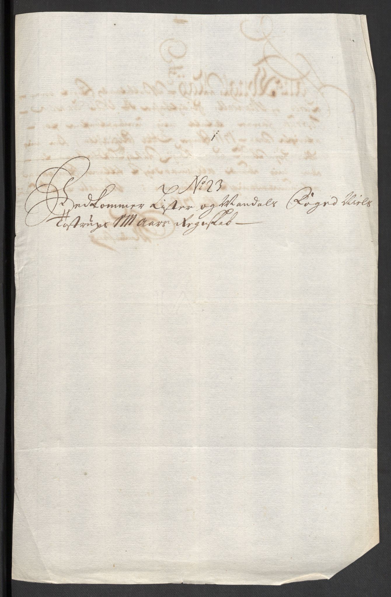 Rentekammeret inntil 1814, Reviderte regnskaper, Fogderegnskap, AV/RA-EA-4092/R43/L2554: Fogderegnskap Lista og Mandal, 1711, p. 209