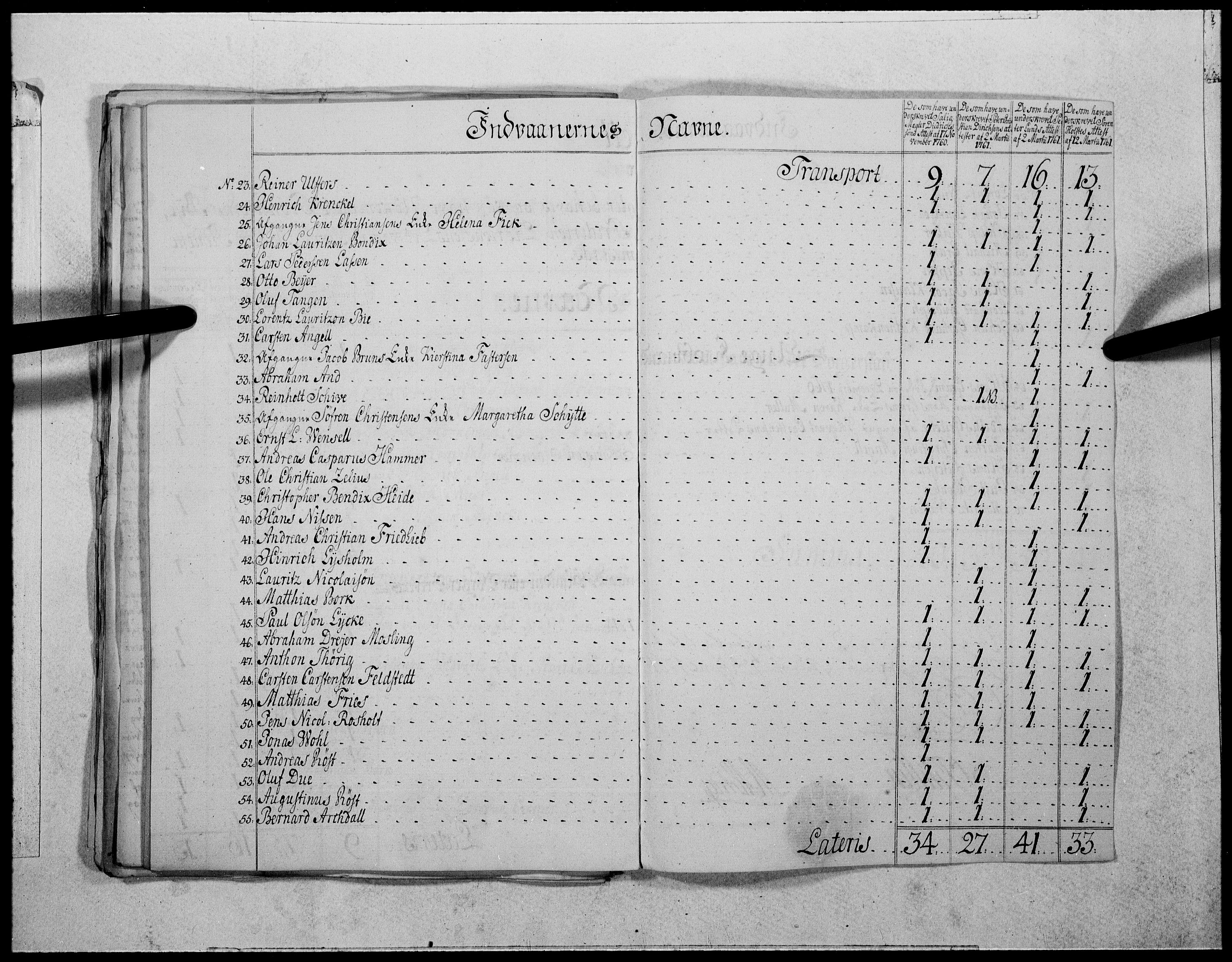 Danske Kanselli 1572-1799, AV/RA-EA-3023/F/Fc/Fcc/Fcca/L0181: Norske innlegg 1572-1799, 1761, p. 494