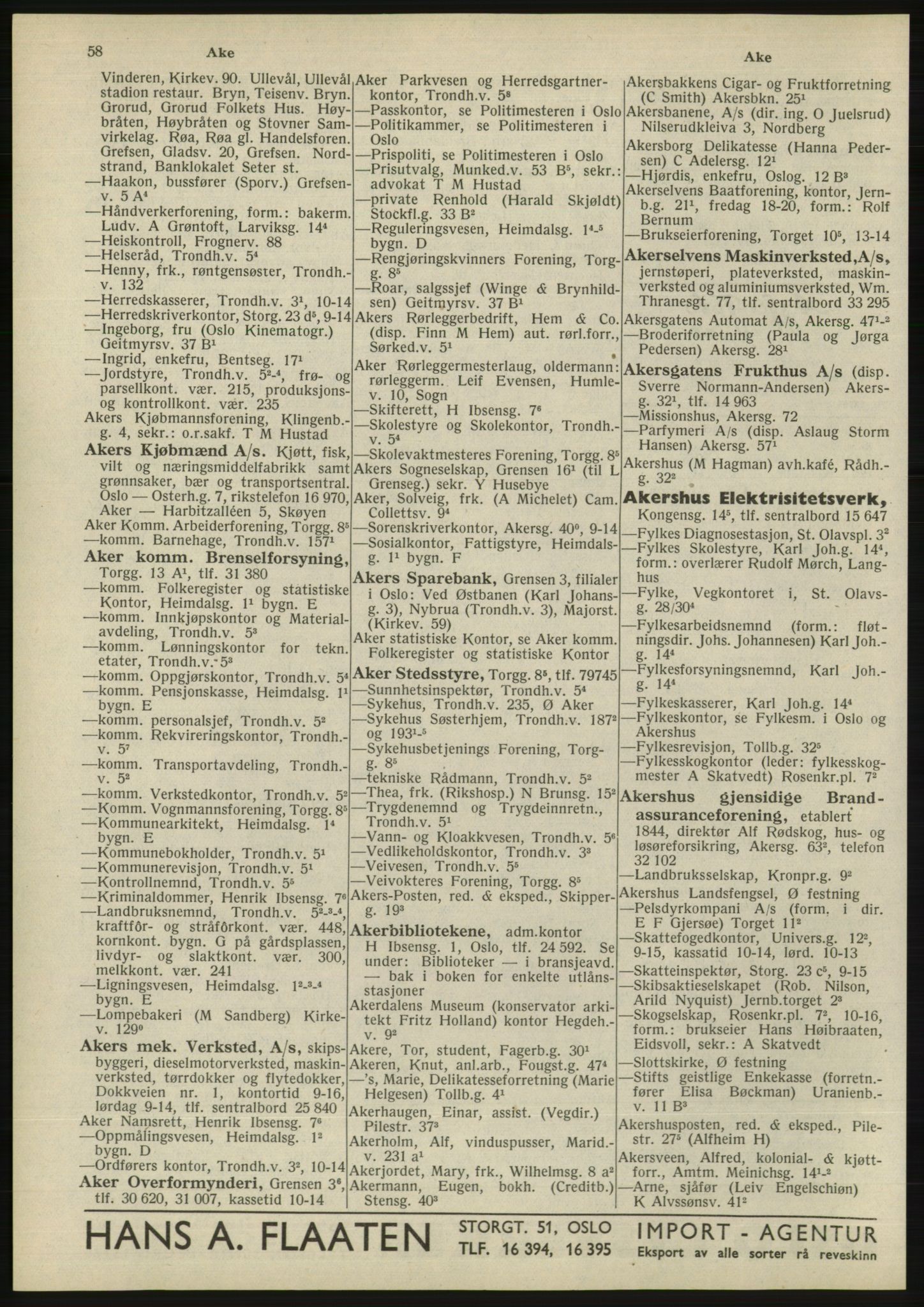 Kristiania/Oslo adressebok, PUBL/-, 1945, p. 54