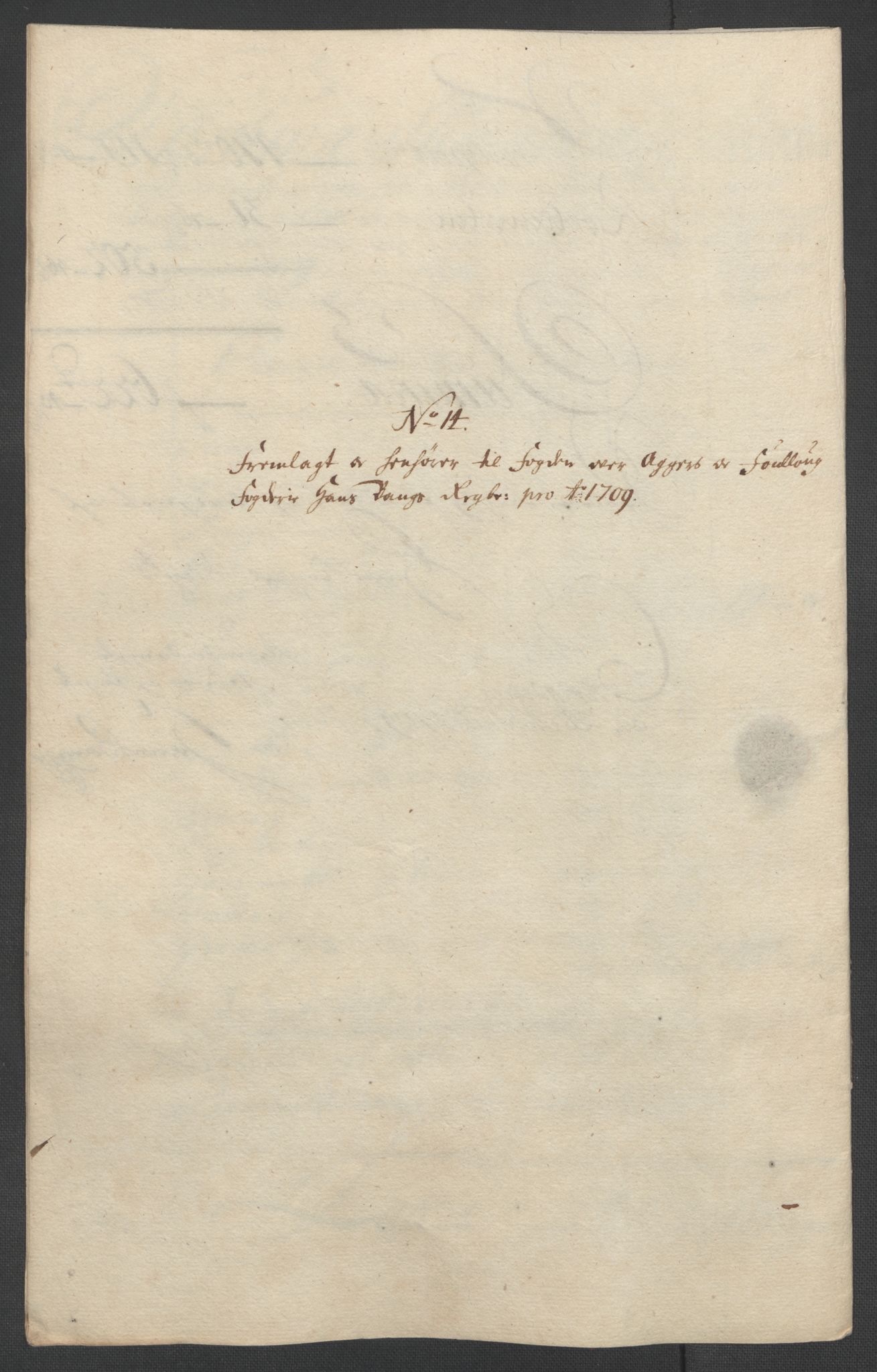 Rentekammeret inntil 1814, Reviderte regnskaper, Fogderegnskap, RA/EA-4092/R10/L0447: Fogderegnskap Aker og Follo, 1707-1709, p. 524