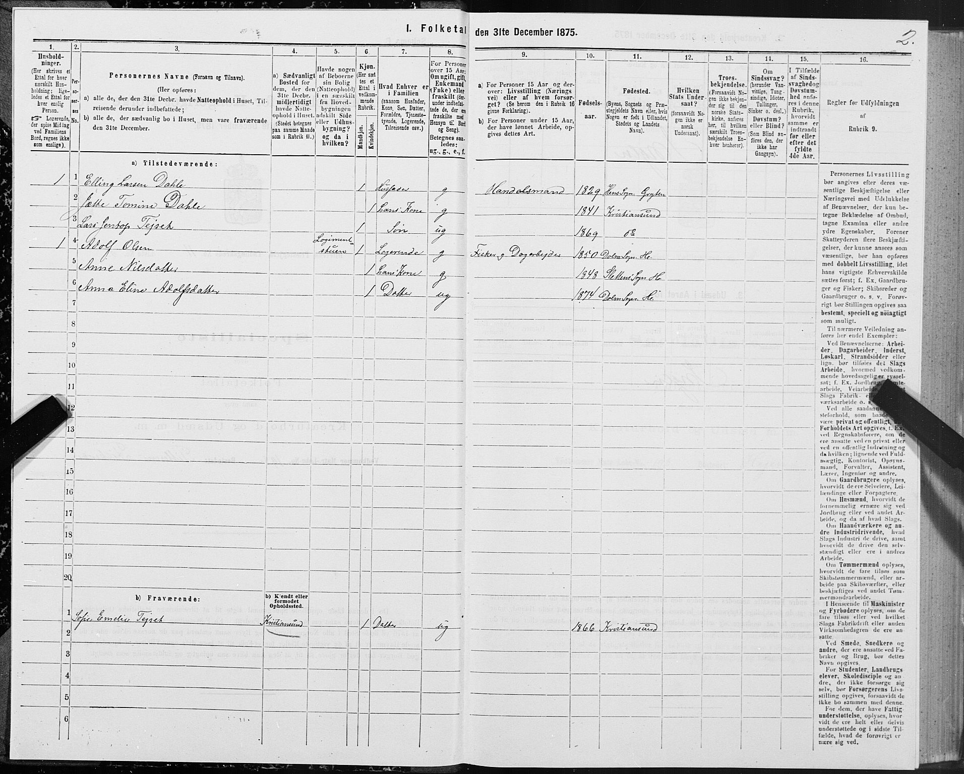 SAT, 1875 census for 1617P Hitra, 1875, p. 6002