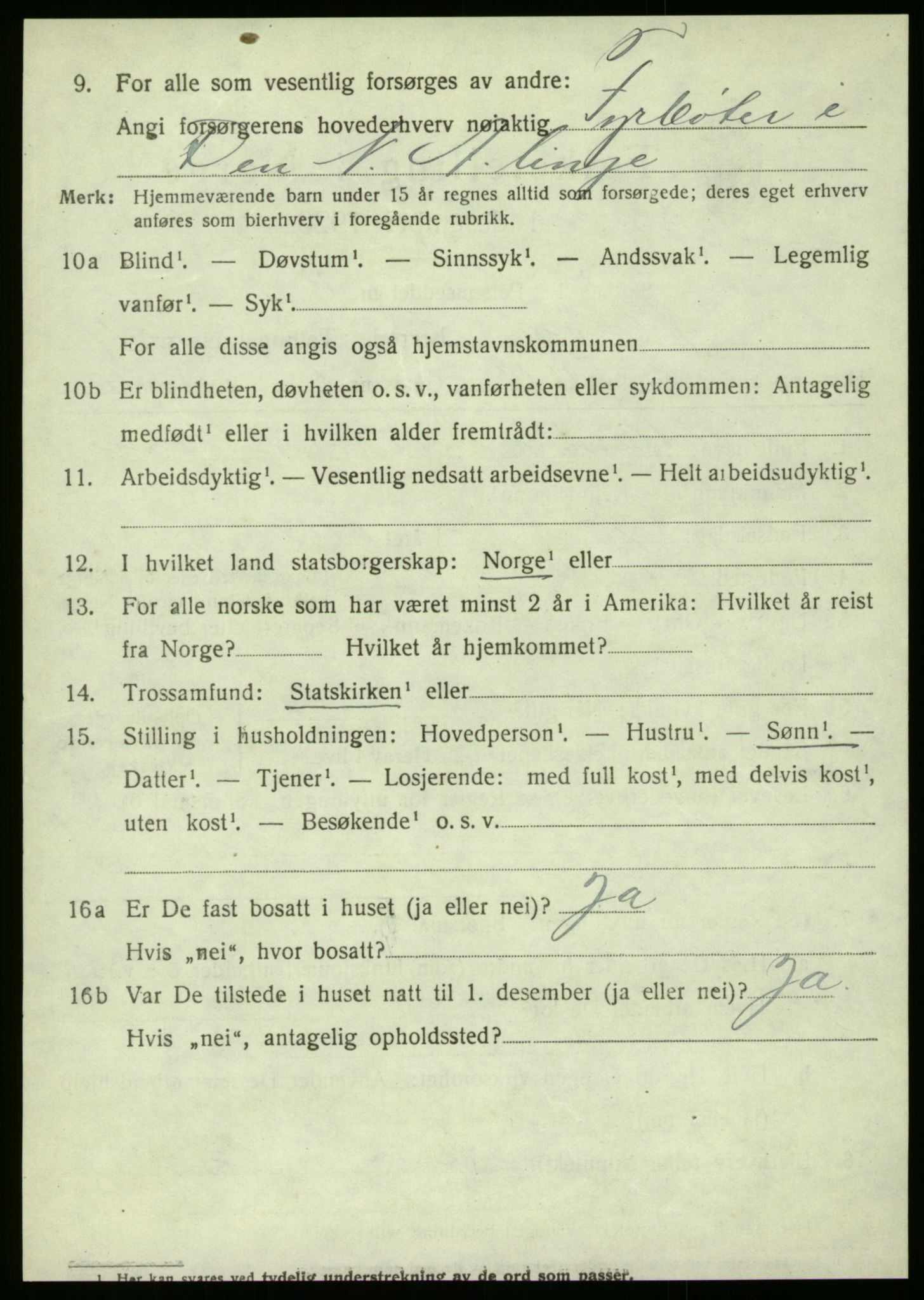 SAB, 1920 census for Askøy, 1920, p. 3719