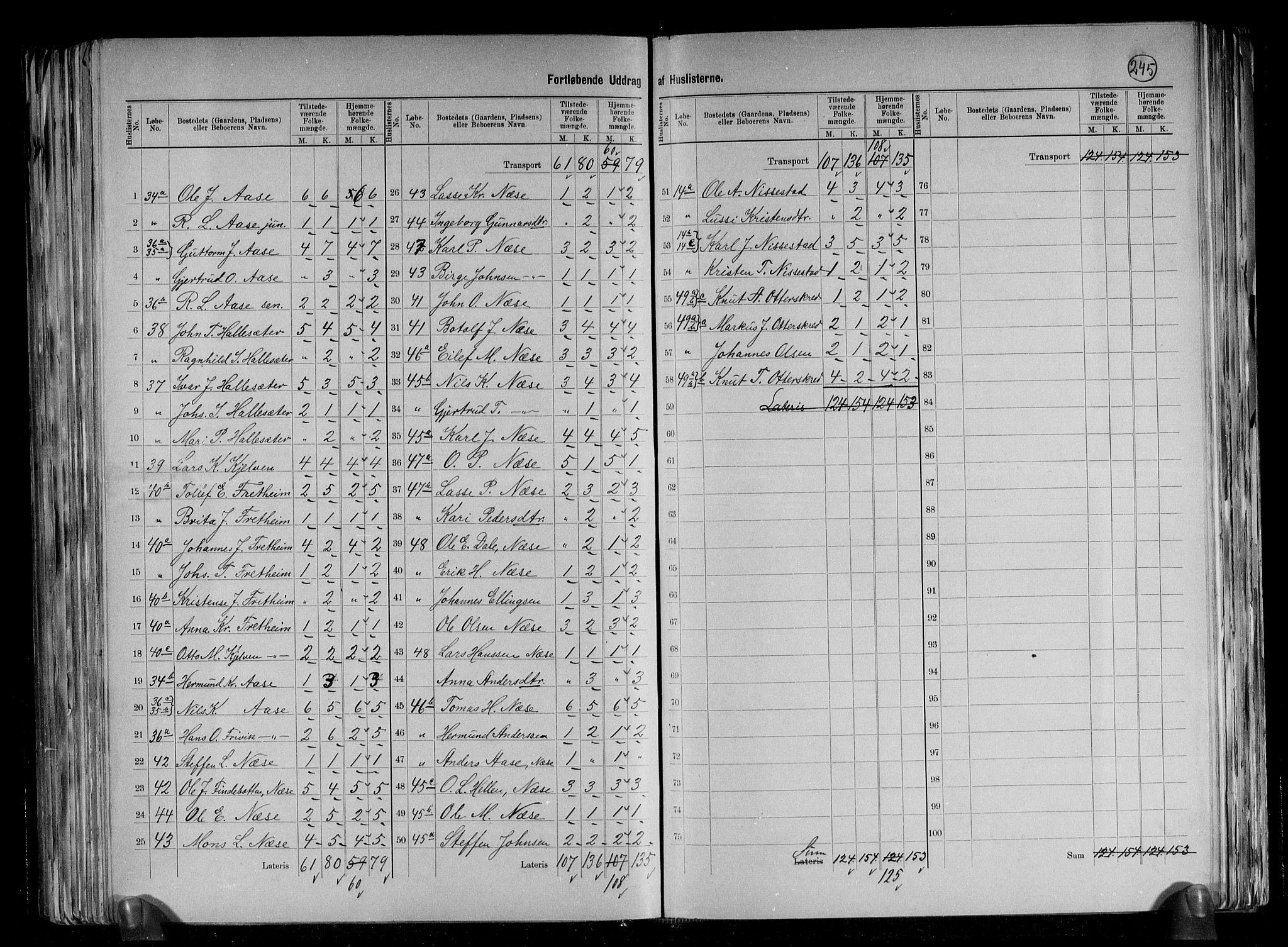 RA, 1891 census for 1417 Vik, 1891, p. 20