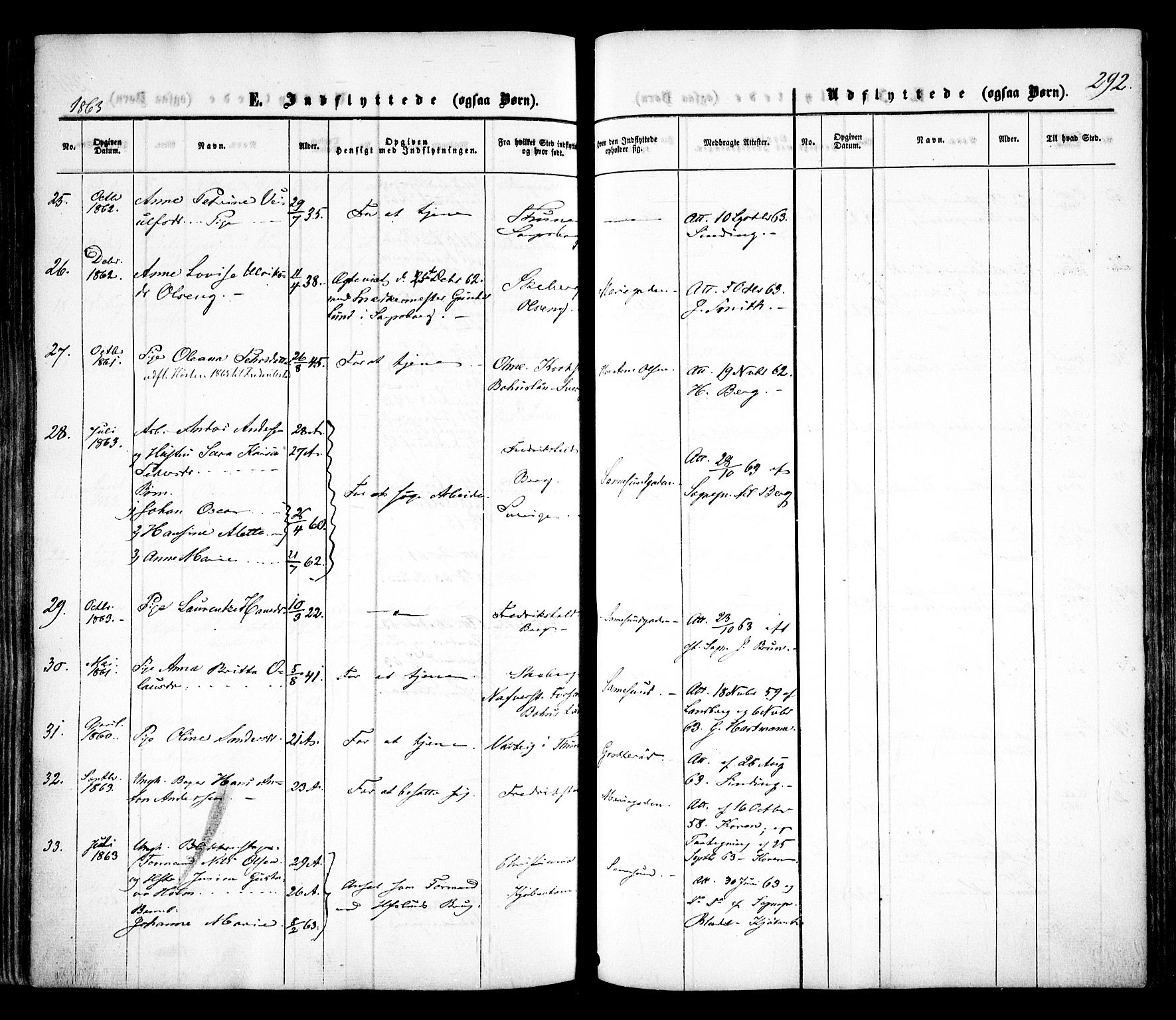 Sarpsborg prestekontor Kirkebøker, AV/SAO-A-2006/F/Fa/L0001: Parish register (official) no. 1, 1859-1868, p. 292