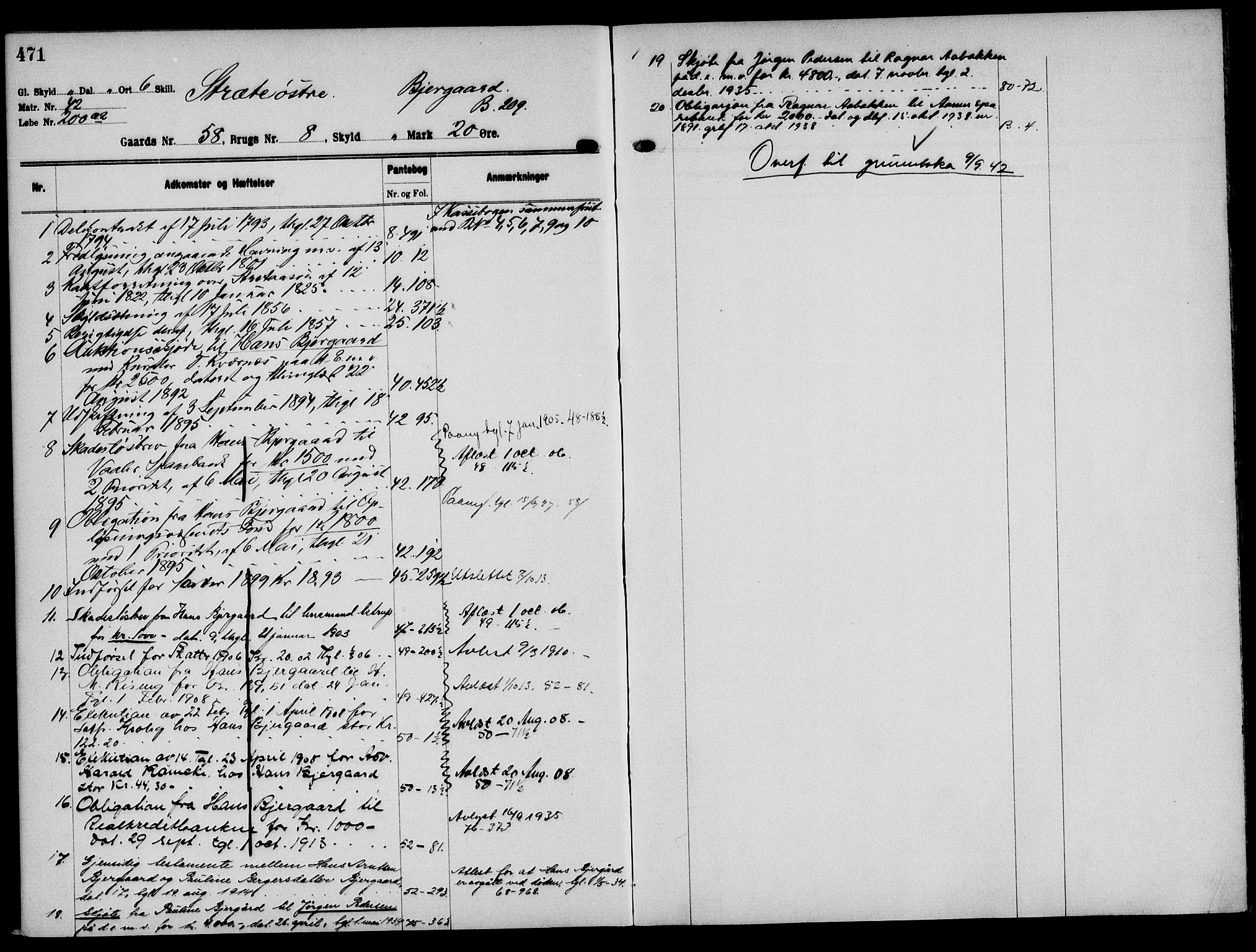 Solør tingrett, AV/SAH-TING-008/H/Ha/Hak/L0004: Mortgage register no. IV, 1900-1935, p. 471