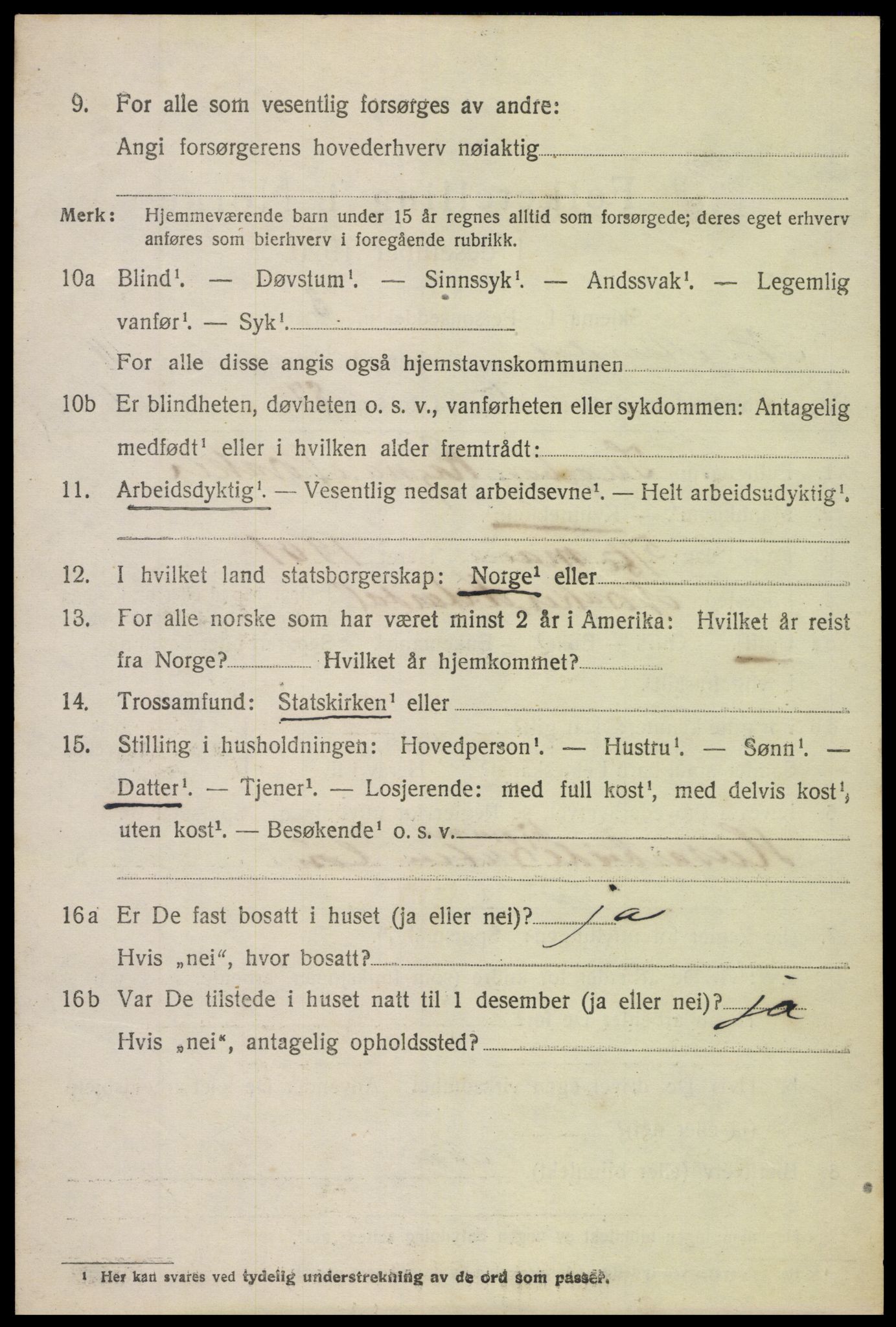 SAH, 1920 census for Nord-Aurdal, 1920, p. 8375