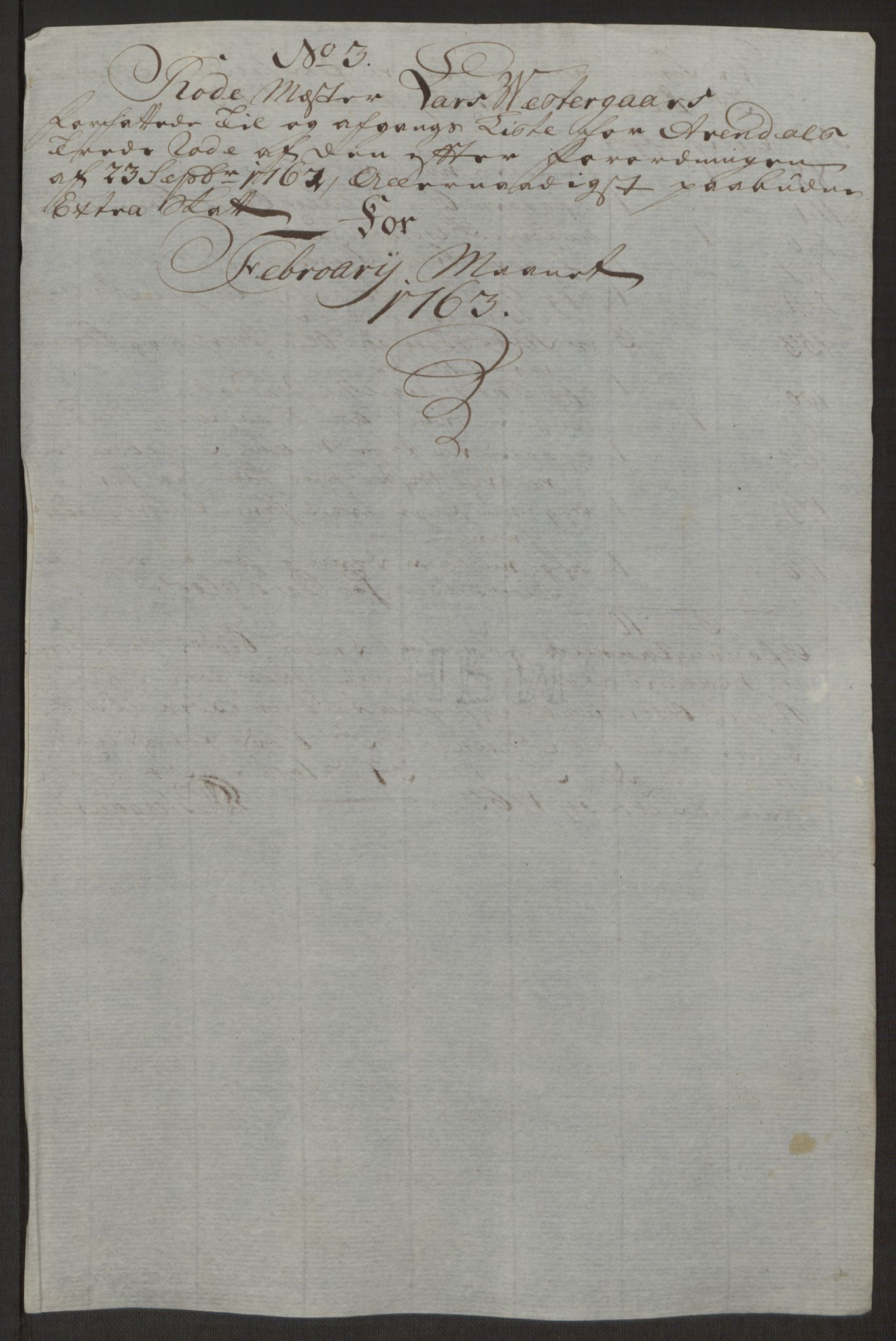 Rentekammeret inntil 1814, Reviderte regnskaper, Byregnskaper, AV/RA-EA-4066/R/Rl/L0230/0001: [L4] Kontribusjonsregnskap / Ekstraskatt, 1762-1764, p. 320