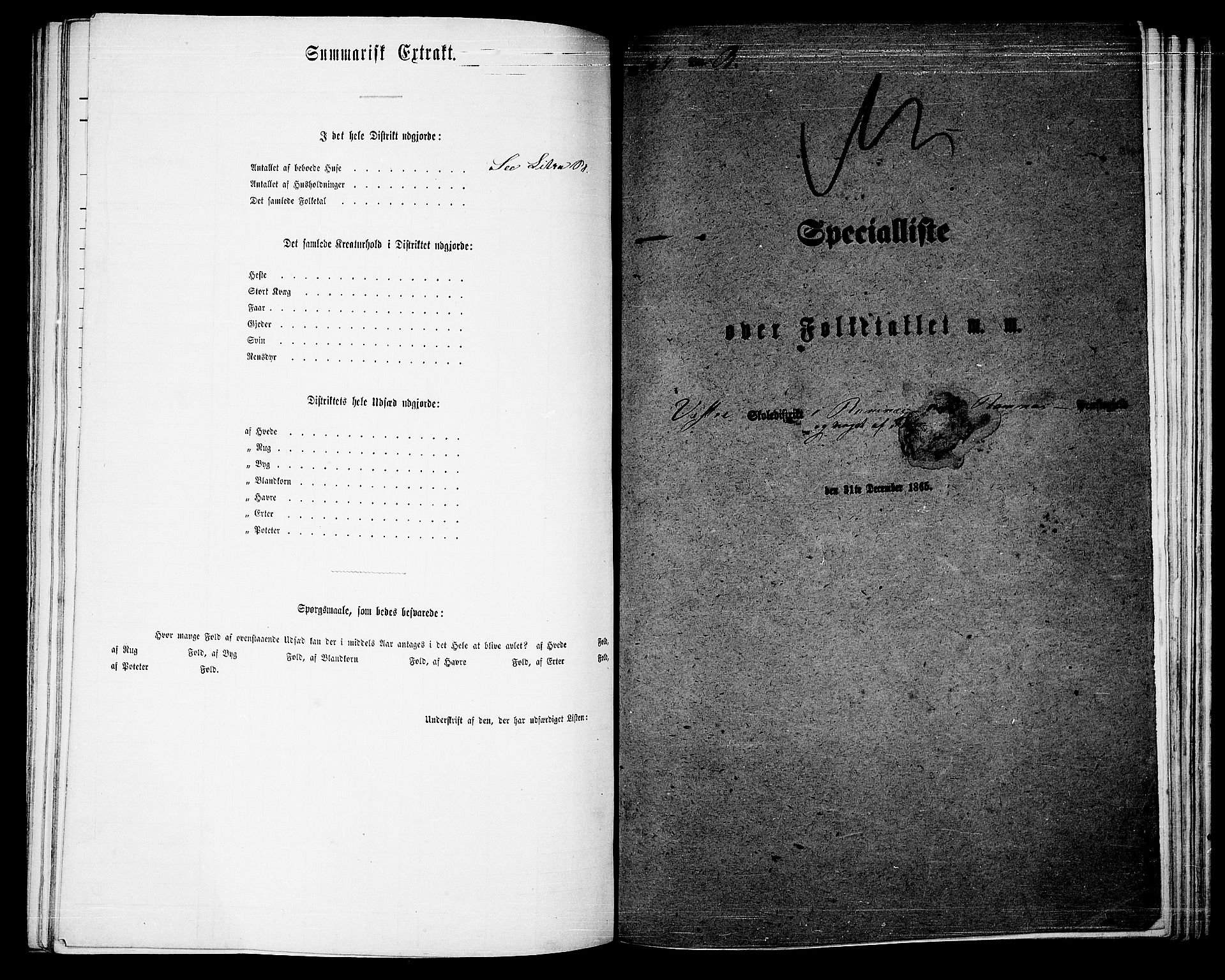 RA, 1865 census for Ramnes, 1865, p. 76