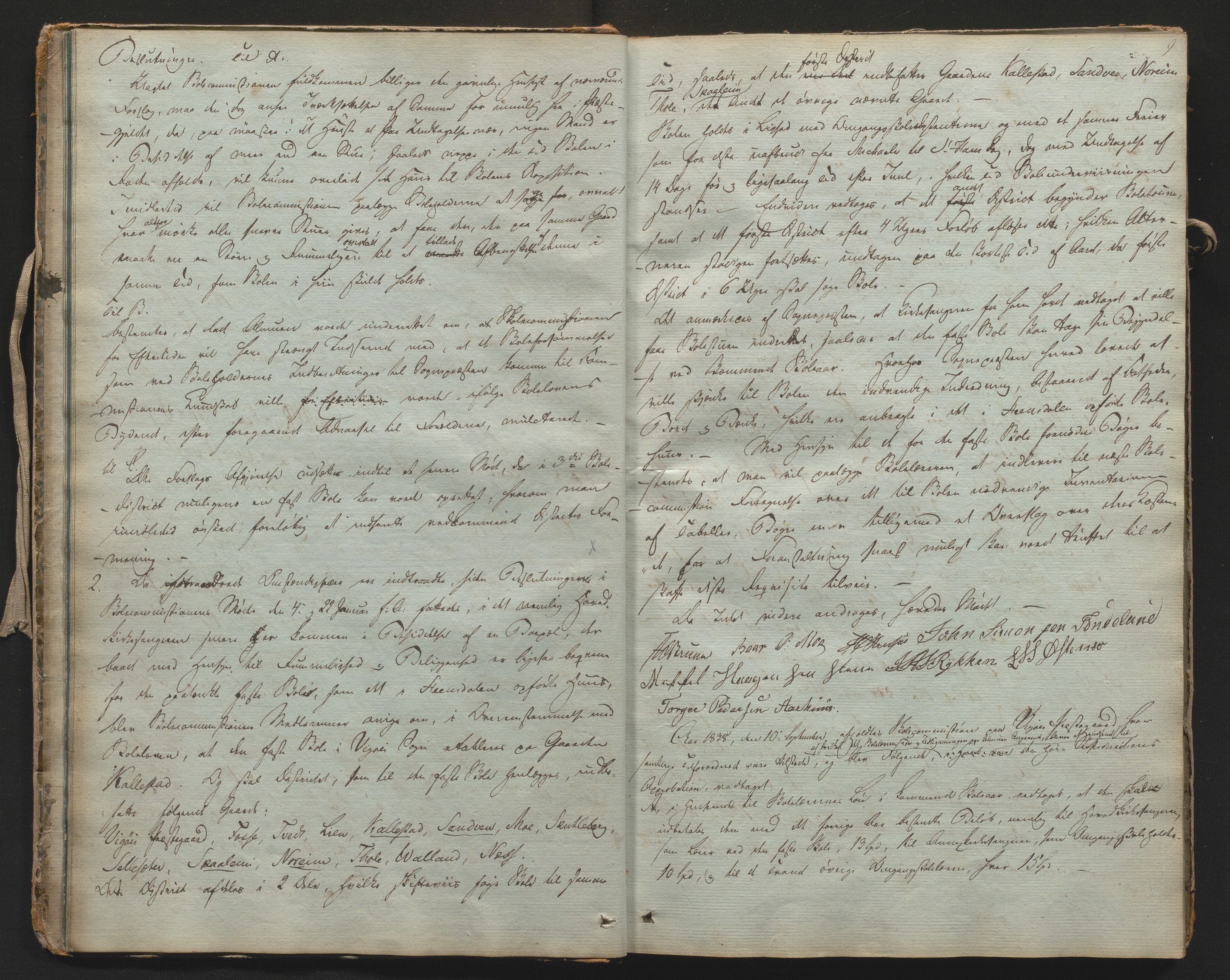 Kvam sokneprestembete, AV/SAB-A-76201/J/Jb/Jba/L0001: Forhandlingsprotokoll Vikør skulekommisjon, 1828-1875