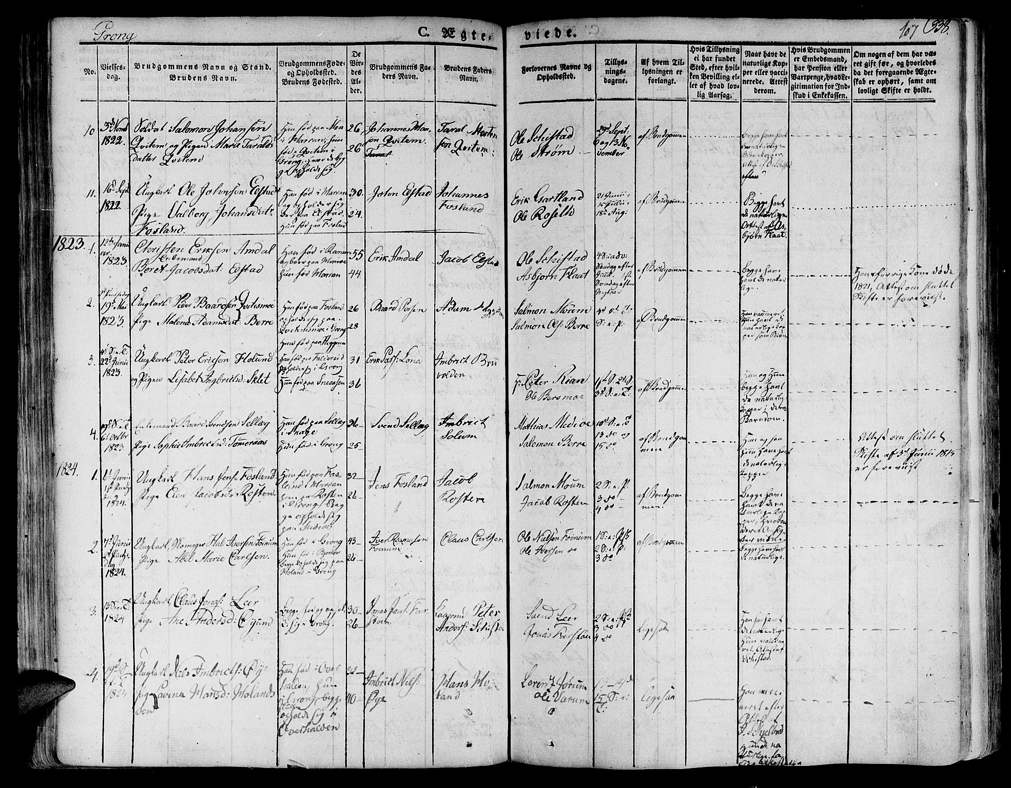 Ministerialprotokoller, klokkerbøker og fødselsregistre - Nord-Trøndelag, SAT/A-1458/758/L0510: Parish register (official) no. 758A01 /1, 1821-1841, p. 107
