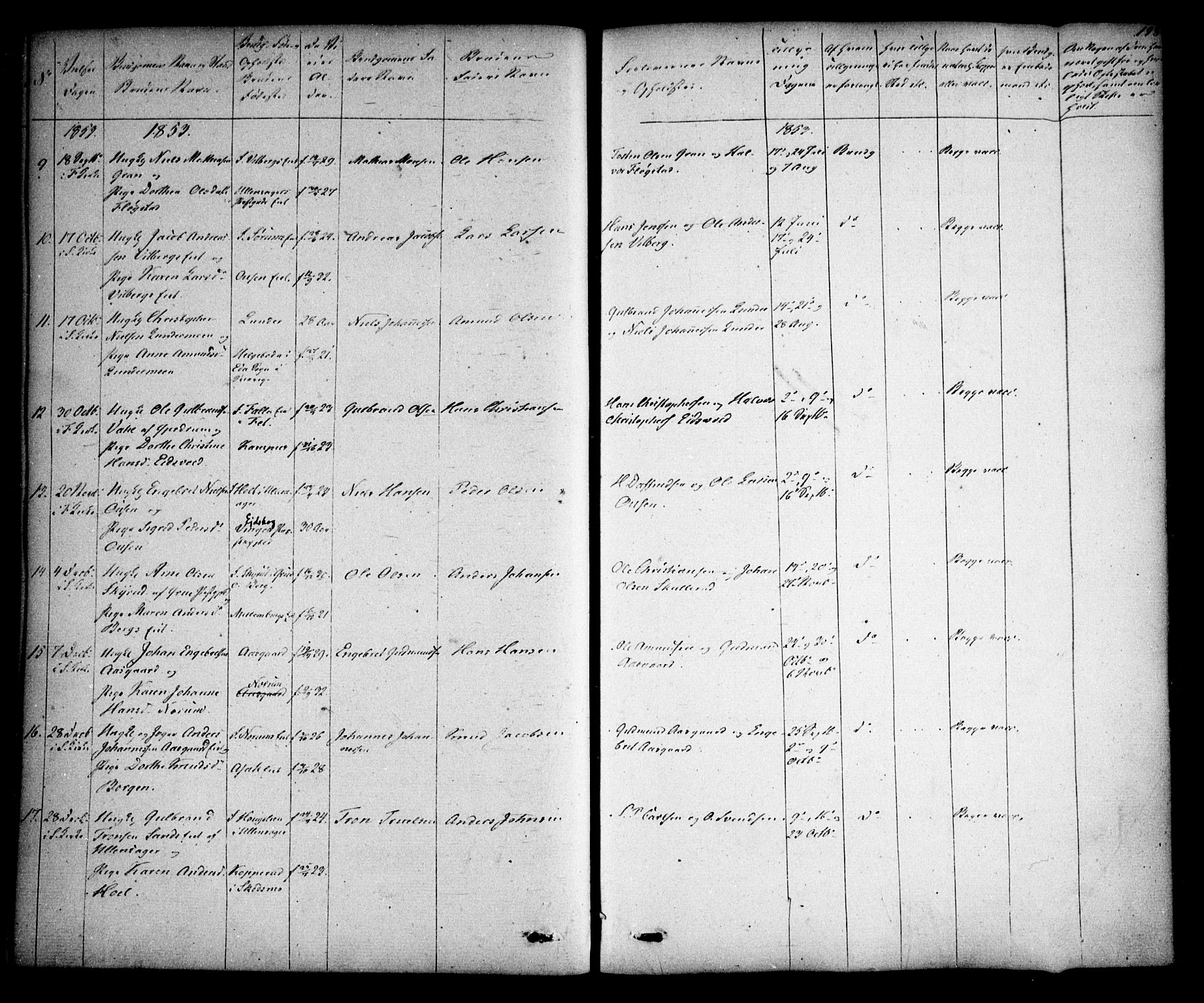 Sørum prestekontor Kirkebøker, AV/SAO-A-10303/F/Fa/L0005: Parish register (official) no. I 5, 1846-1863, p. 198