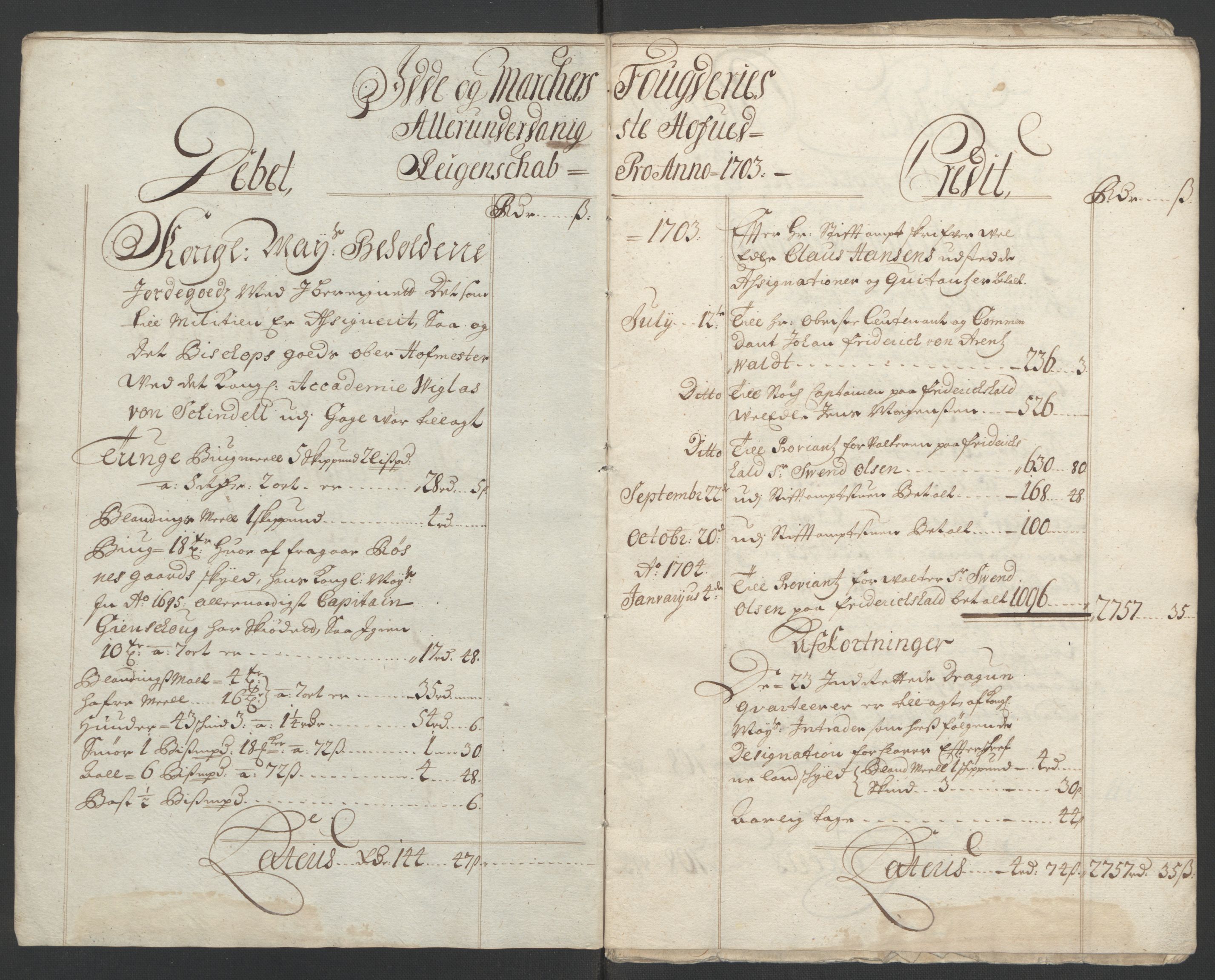 Rentekammeret inntil 1814, Reviderte regnskaper, Fogderegnskap, RA/EA-4092/R01/L0016: Fogderegnskap Idd og Marker, 1702-1703, p. 231