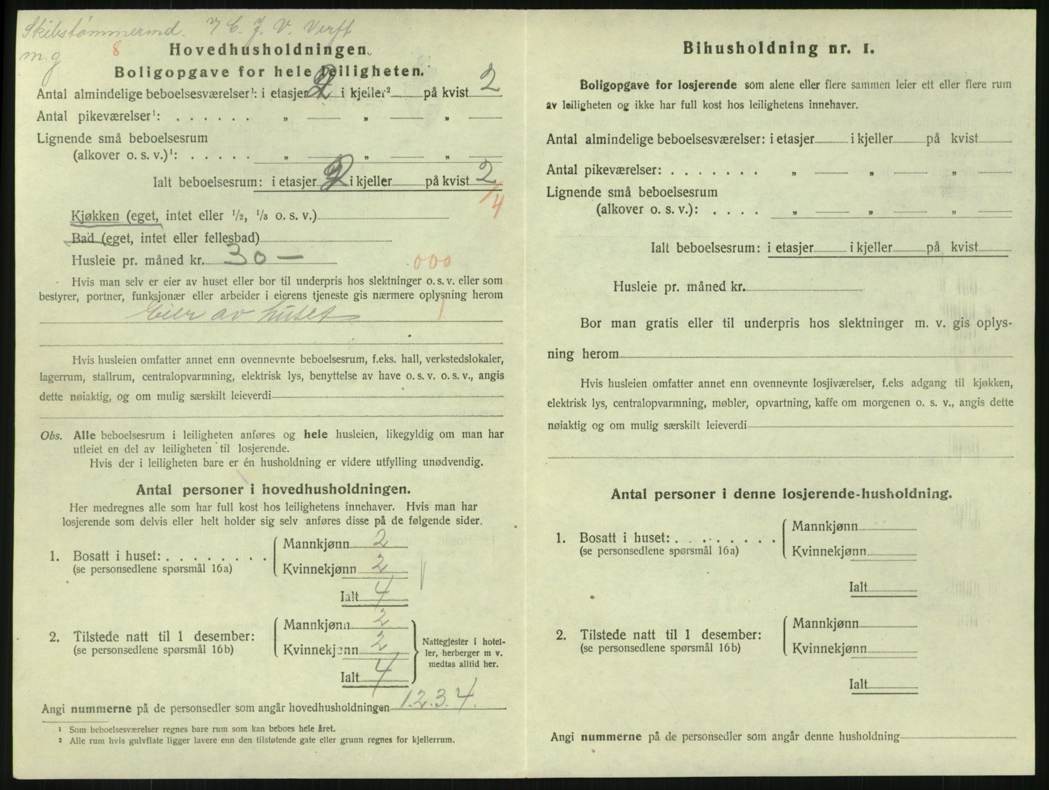 SAKO, 1920 census for Horten, 1920, p. 6096