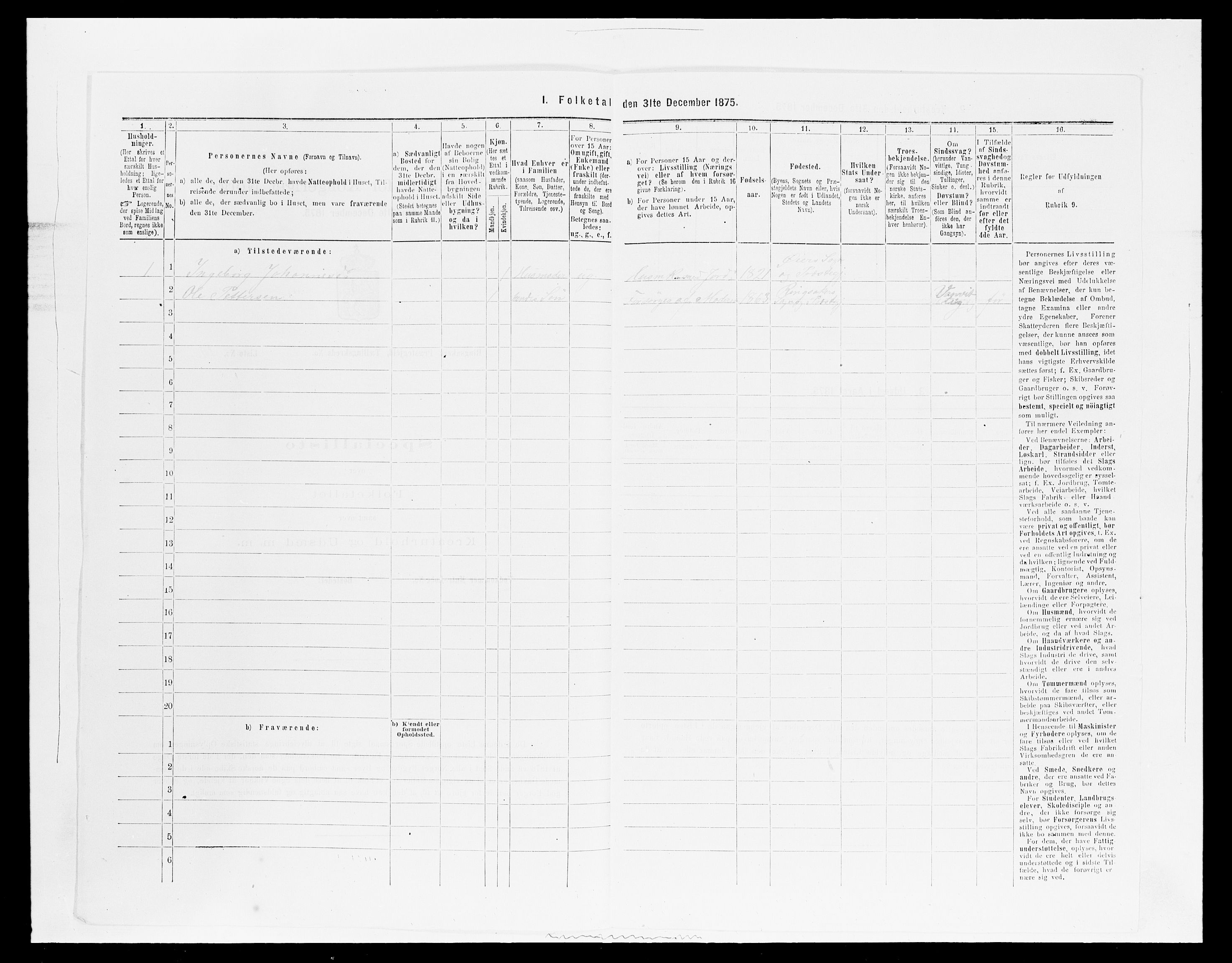 SAH, 1875 census for 0412P Ringsaker, 1875, p. 3051