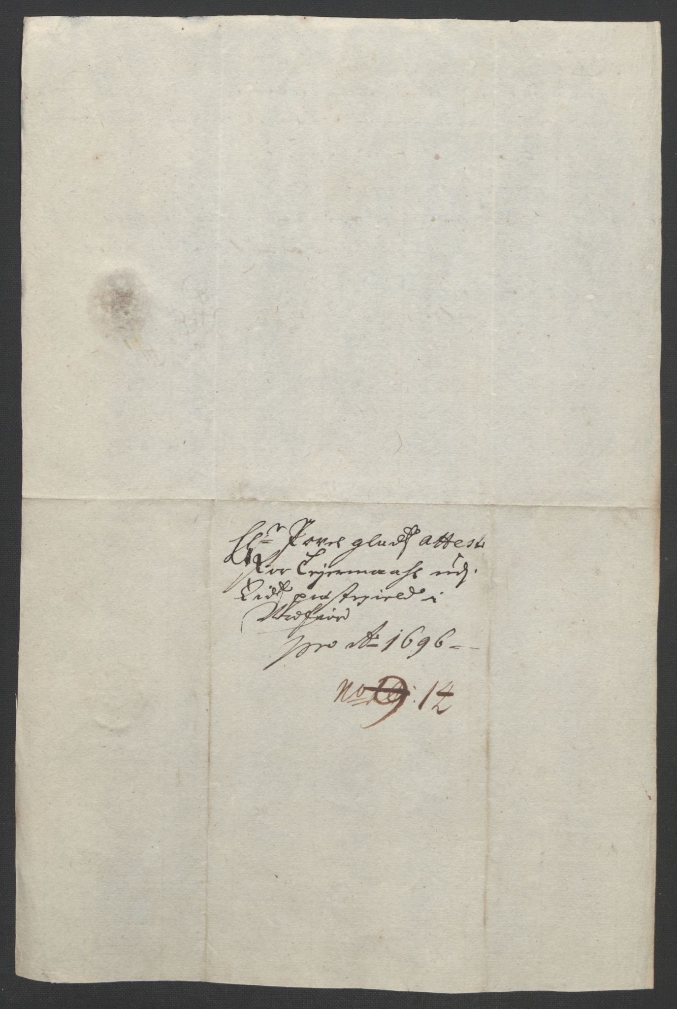 Rentekammeret inntil 1814, Reviderte regnskaper, Fogderegnskap, AV/RA-EA-4092/R53/L3422: Fogderegnskap Sunn- og Nordfjord, 1695-1696, p. 369