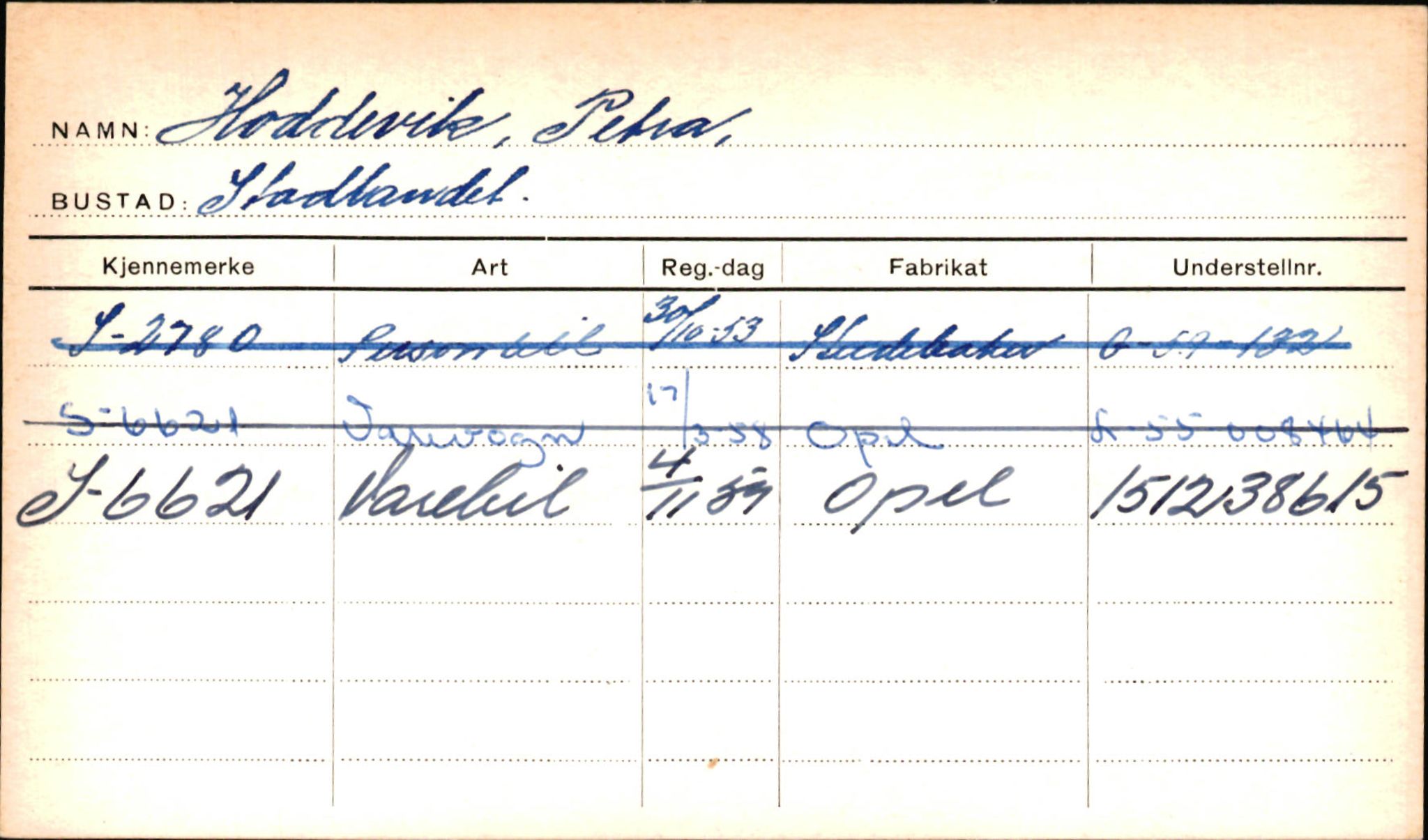 Statens vegvesen, Sogn og Fjordane vegkontor, AV/SAB-A-5301/4/F/L0001A: Eigarregister Fjordane til 1.6.1961, 1930-1961, p. 536