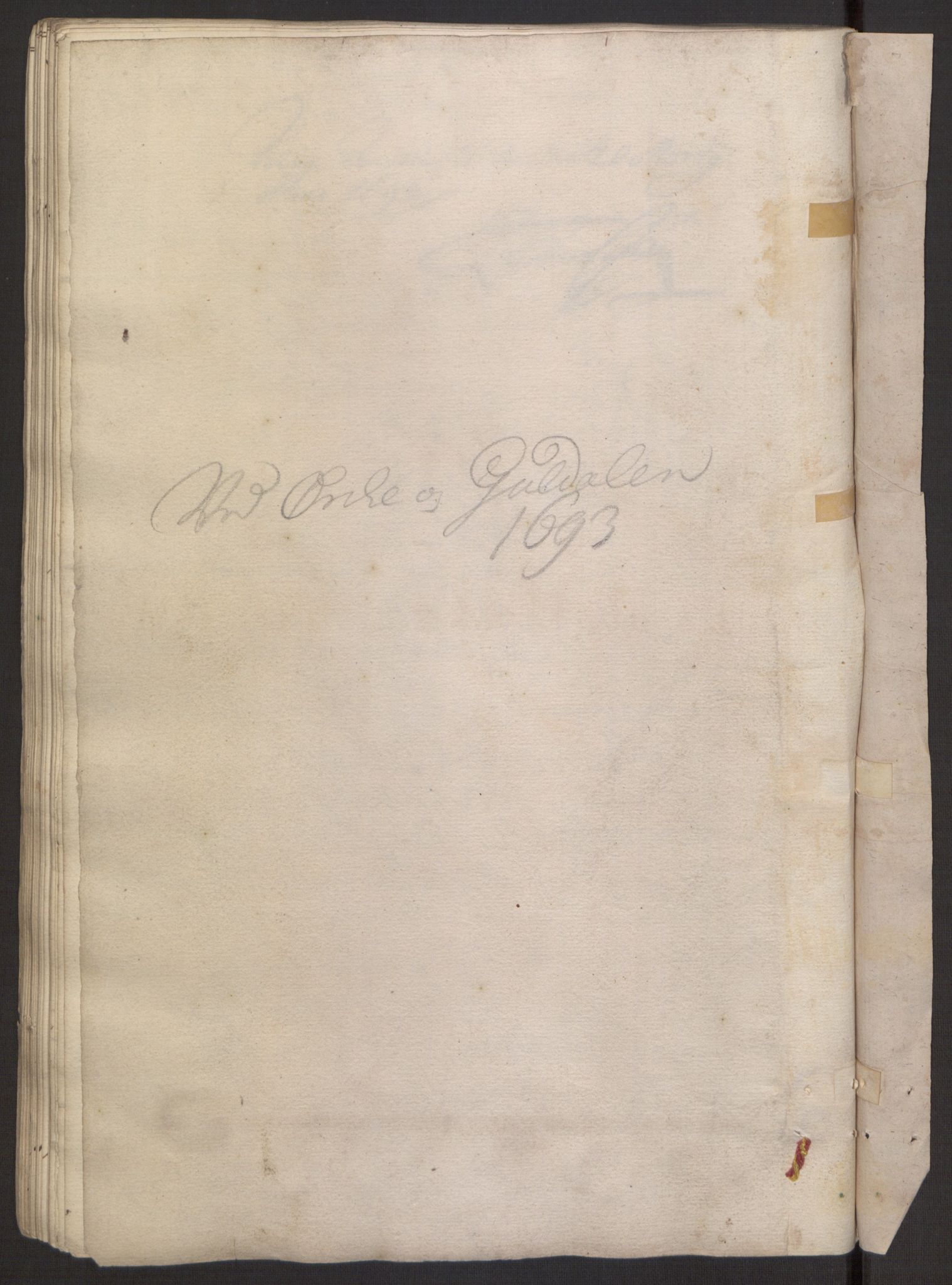 Rentekammeret inntil 1814, Reviderte regnskaper, Fogderegnskap, RA/EA-4092/R58/L3938: Fogderegnskap Orkdal, 1693, p. 84