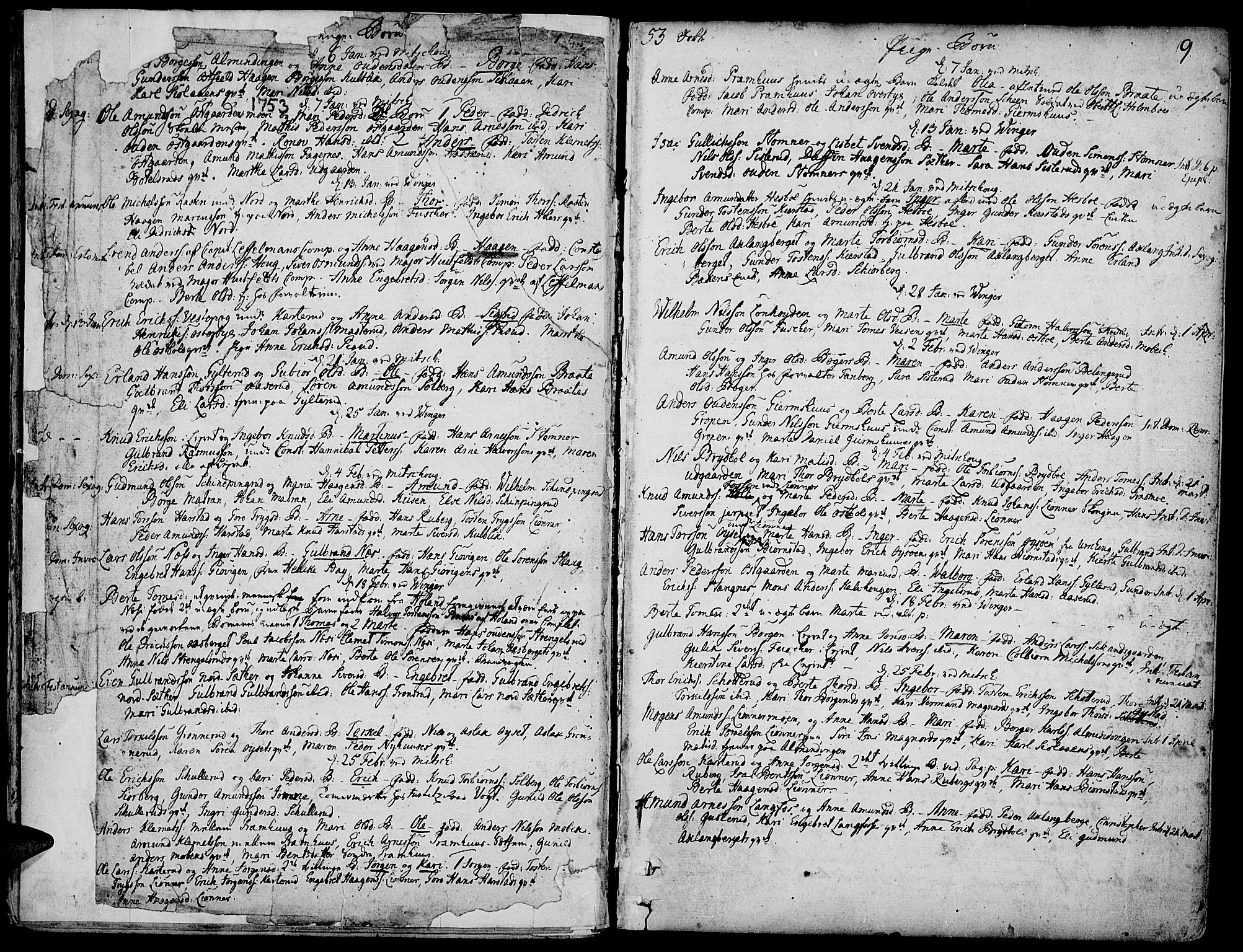 Vinger prestekontor, AV/SAH-PREST-024/H/Ha/Haa/L0003: Parish register (official) no. 3, 1751-1772, p. 9