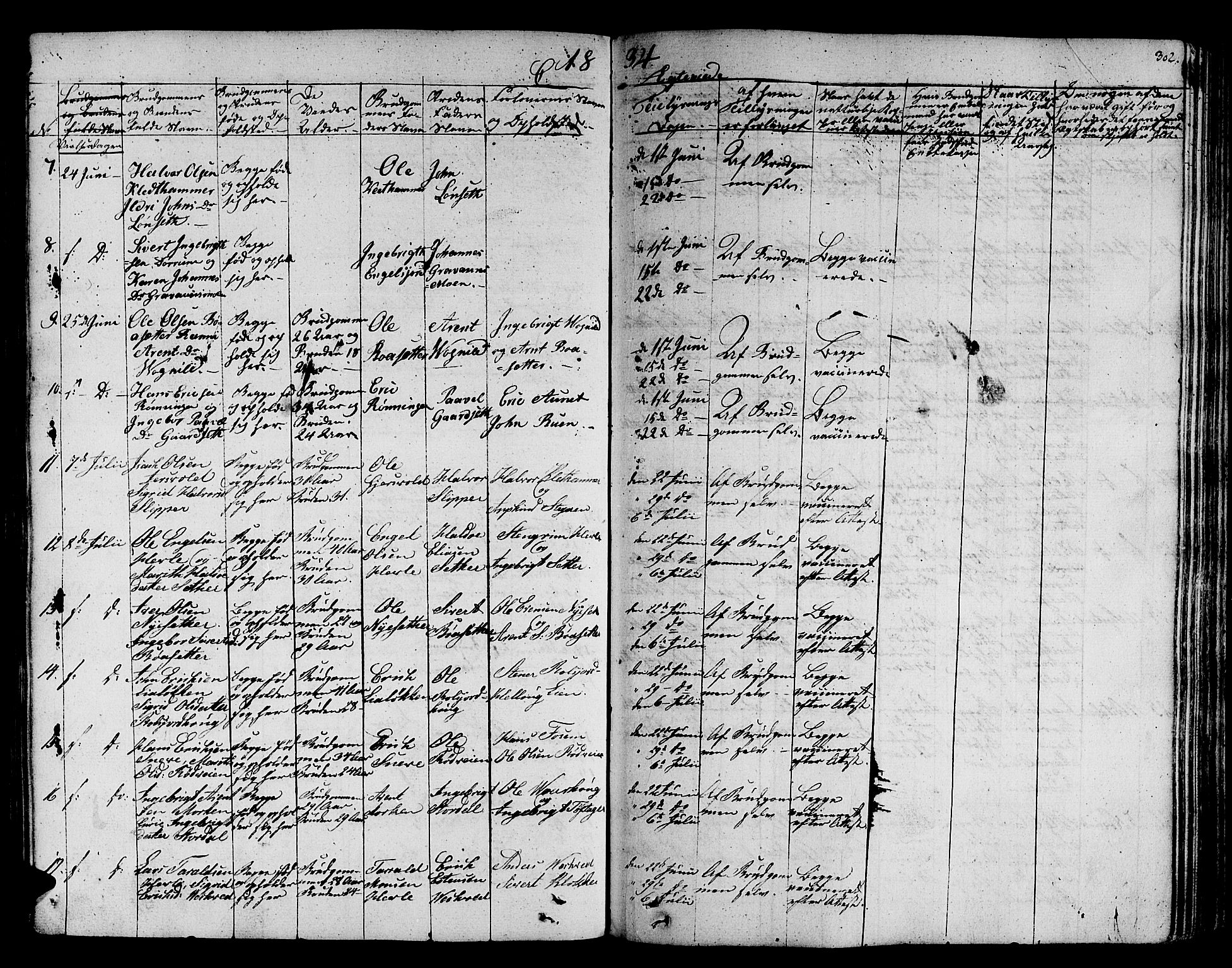Ministerialprotokoller, klokkerbøker og fødselsregistre - Sør-Trøndelag, SAT/A-1456/678/L0897: Parish register (official) no. 678A06-07, 1821-1847, p. 302