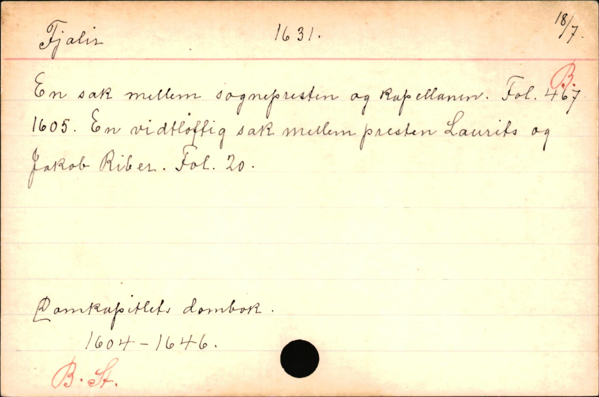 Haugen, Johannes - lærer, SAB/SAB/PA-0036/01/L0001: Om klokkere og lærere, 1521-1904, p. 6297